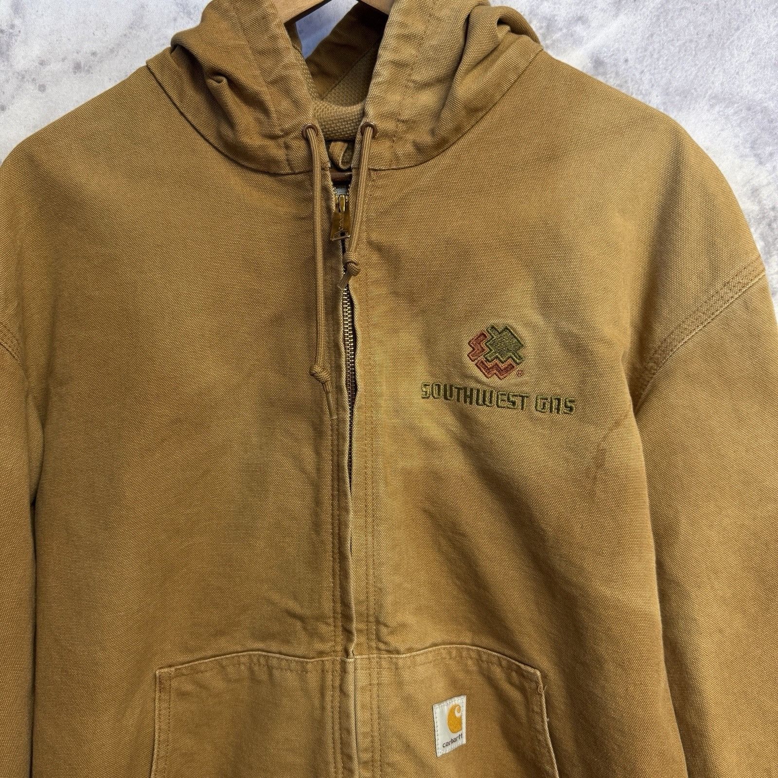 Carhartt Vintage Carhartt J131 Jacket Mens XL Brown Thermal Lined Wor Size US XL / EU 56 / 4 - 3 Thumbnail