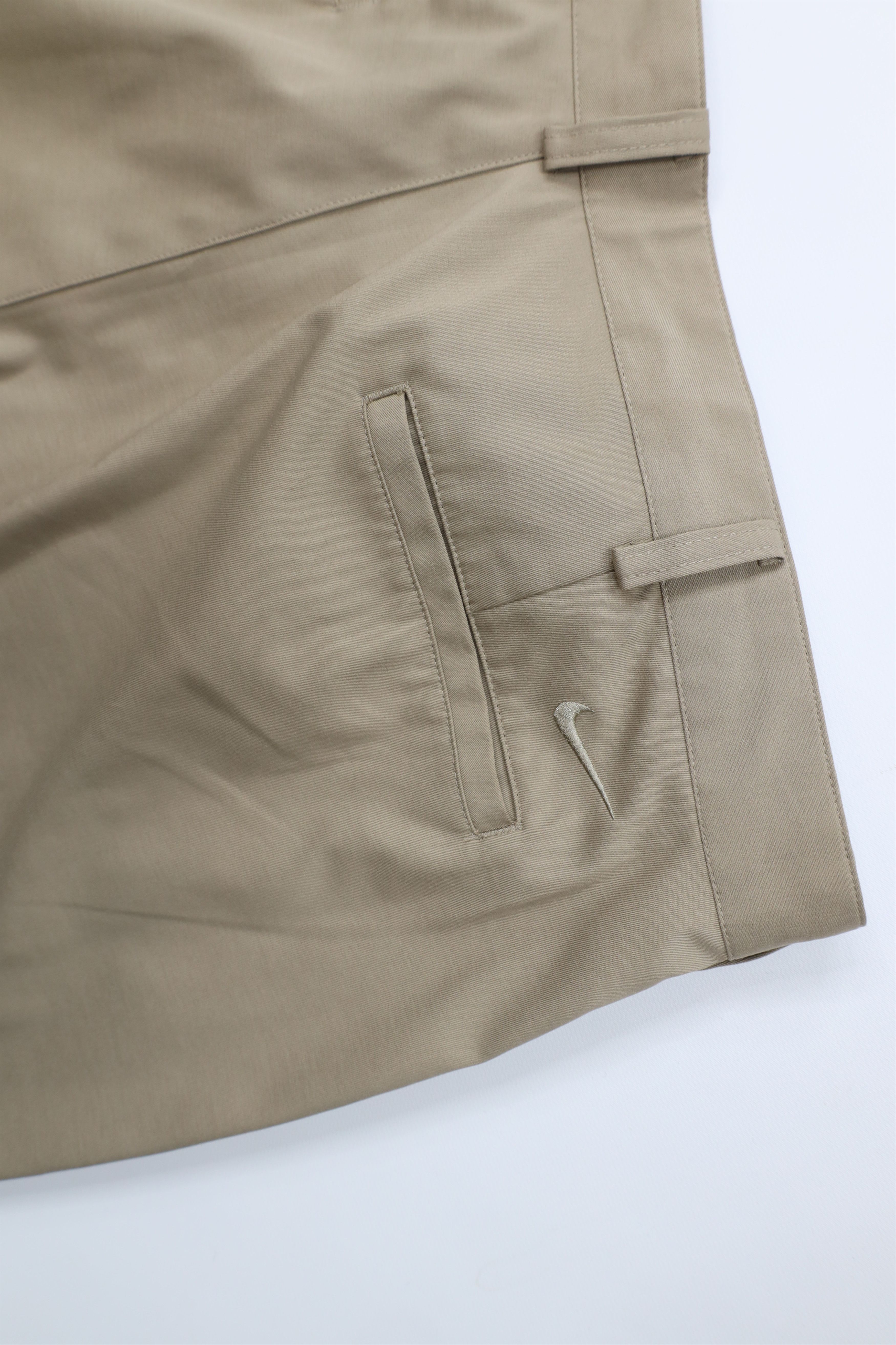 Nike Vintage Nike Golf Mini Swoosh Wide Leg Chino Pants Beige Size US 38 / EU 54 - 13 Thumbnail