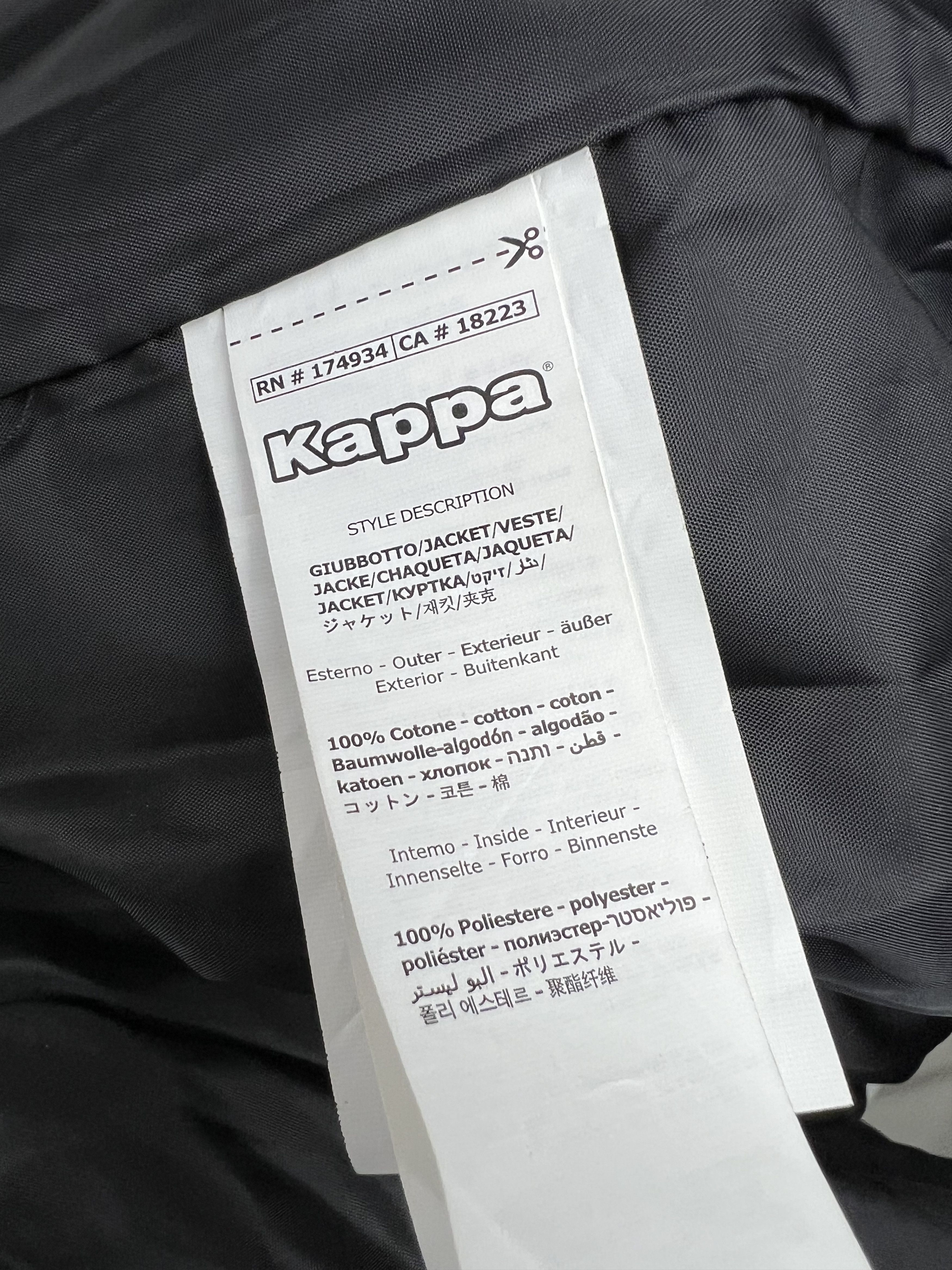 Kappa Kappa Track Jacket Size US M / EU 48-50 / 2 - 12 Thumbnail