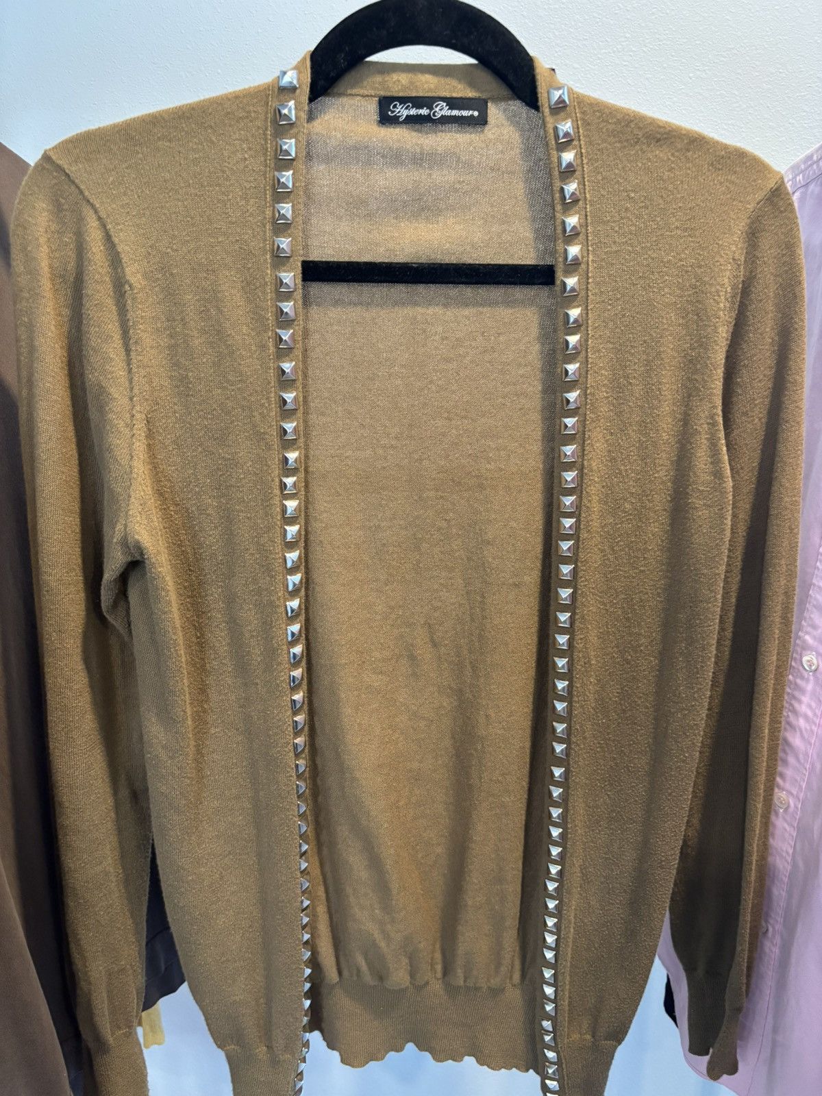 Hysteric Glamour Hysteric Glamour📿 Brown Studded Cardigan Size US S / EU 44-46 / 1 - 3 Thumbnail