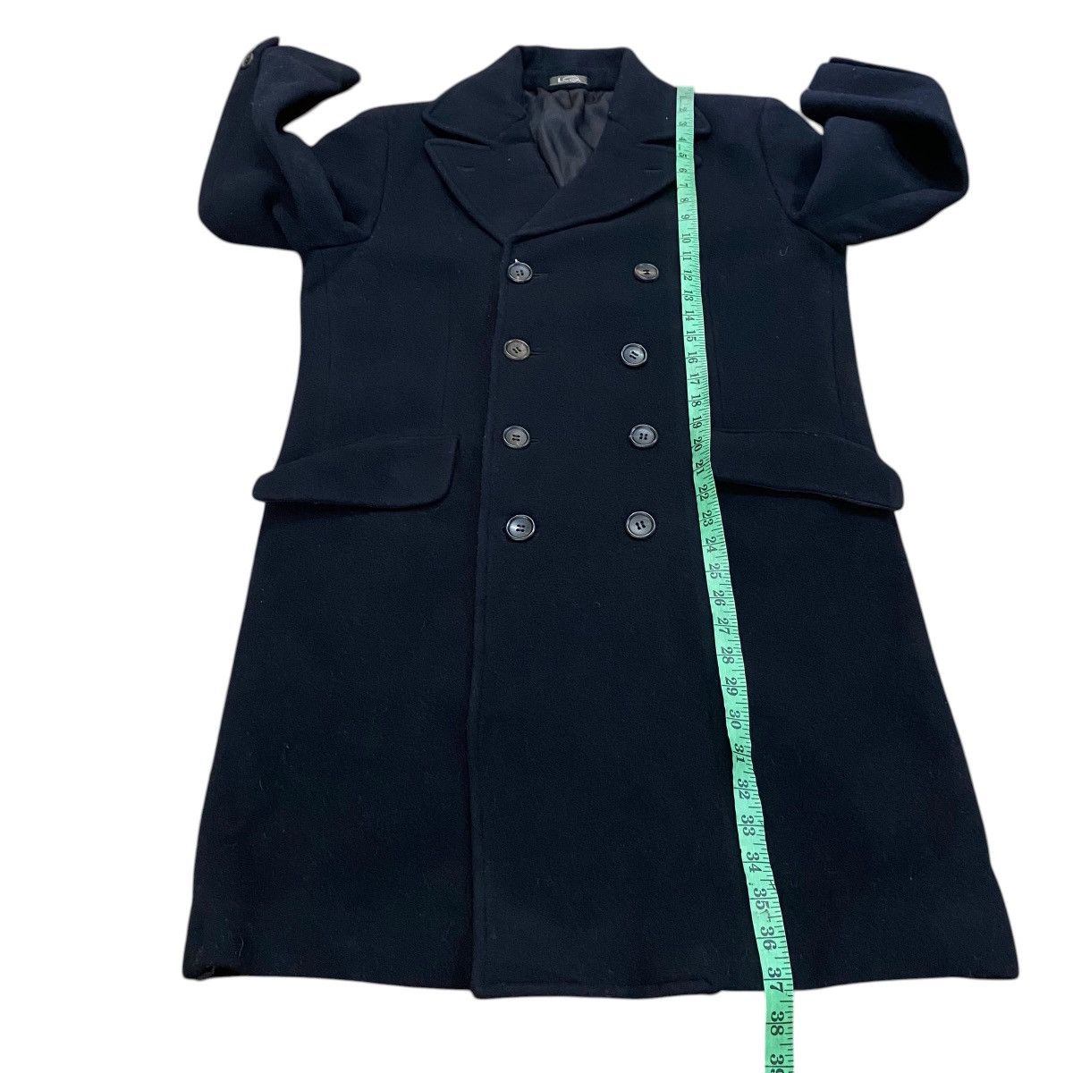 Yohji Yamamoto Vintage Yohji Yamamoto LQ Double Breasted Wool Jacket Size US L / EU 52-54 / 3 - 13 Thumbnail