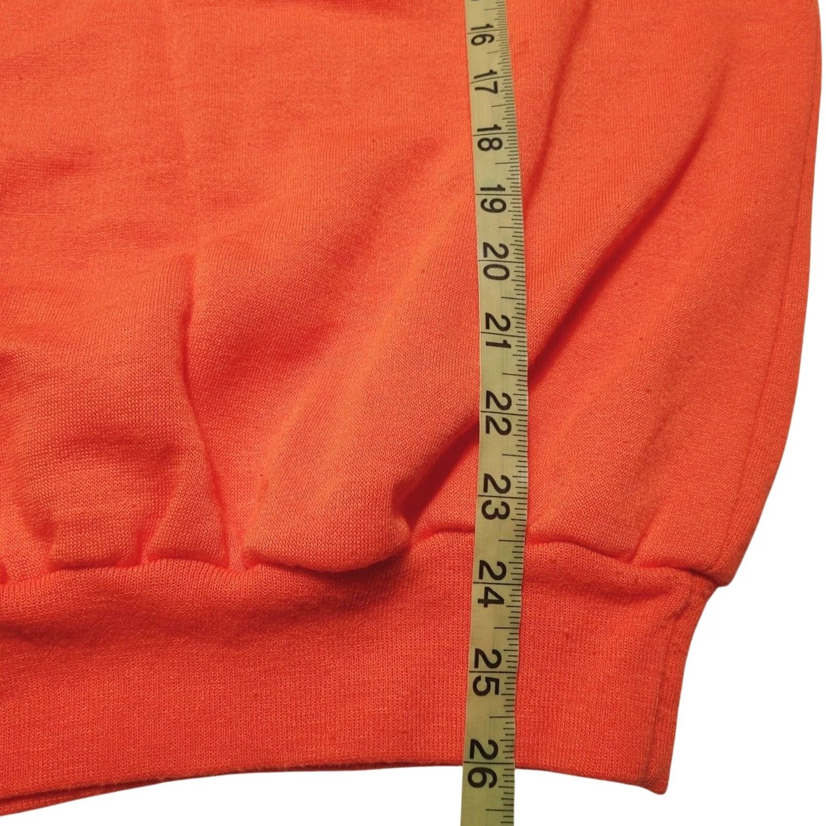 Vintage VINTAGE Duck Bay Hunting Orange Sweatsuit Outfit/Set Men's L/M Acrylic Blank 90's Orange Sweatshirt Pants size Large Medium Mens Size US 33 - 5 Thumbnail