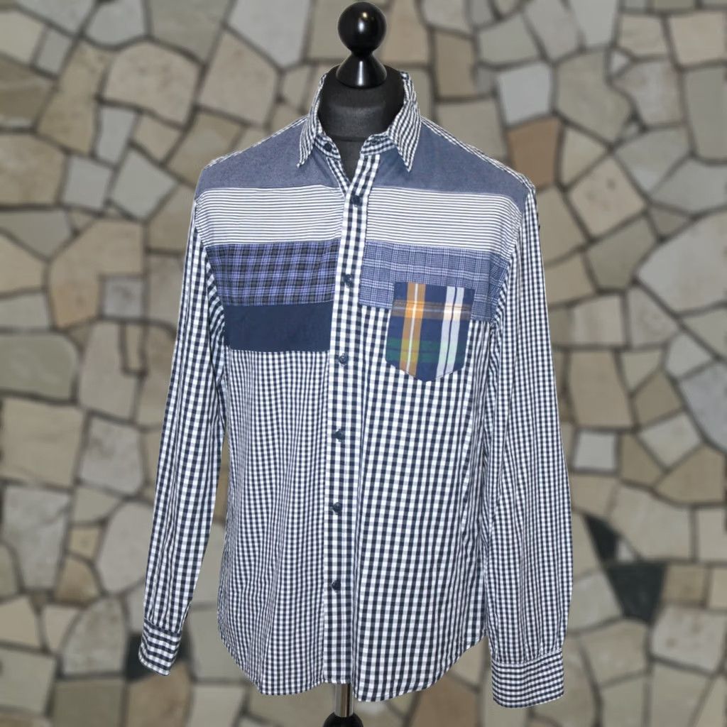 Desigual Desigual Mens shirt XL Long Sleeve Collared Button-Up Multicoloured Casual Shirts Men World Size US XL / EU 56 / 4 - 1 Thumbnail
