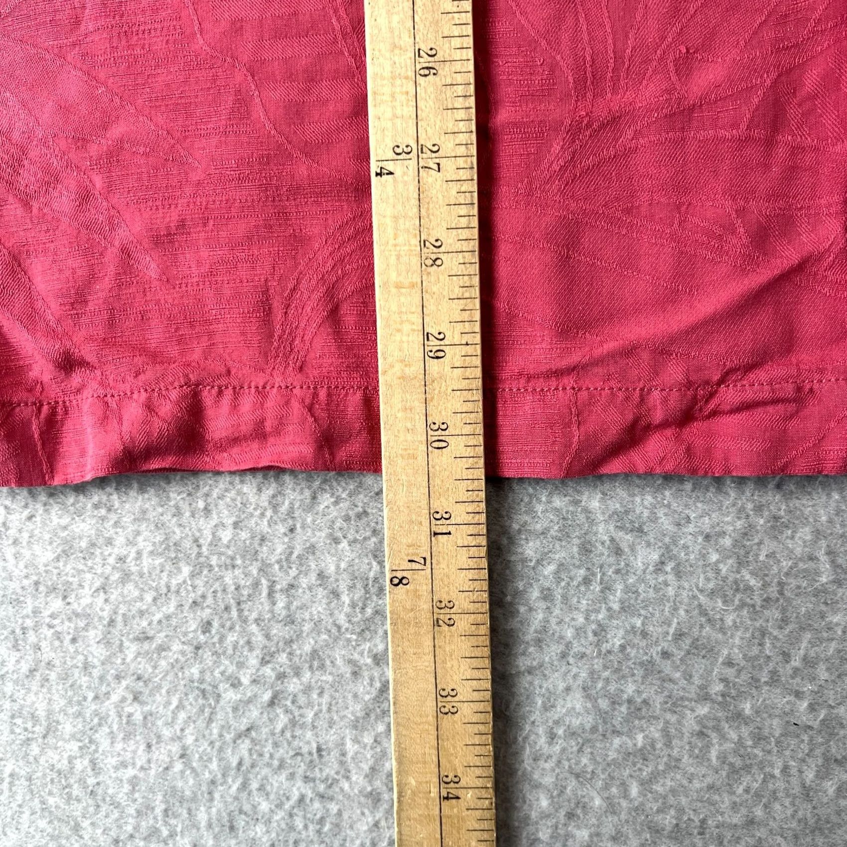 Tommy Bahama Tommy Bahama Aloha Hawaiian Shirt Large Red 100% Silk Short Sleeve Loop Collar Size US L / EU 52-54 / 3 - 5 Thumbnail