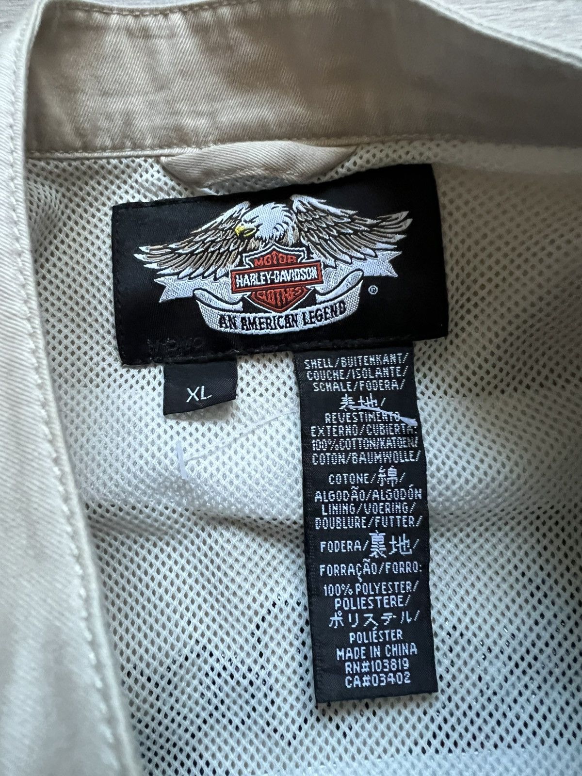 Harley Davidson Vintage Harley-Davidson Motorcycles Big Logo Jacket Size US L / EU 52-54 / 3 - 12 Thumbnail