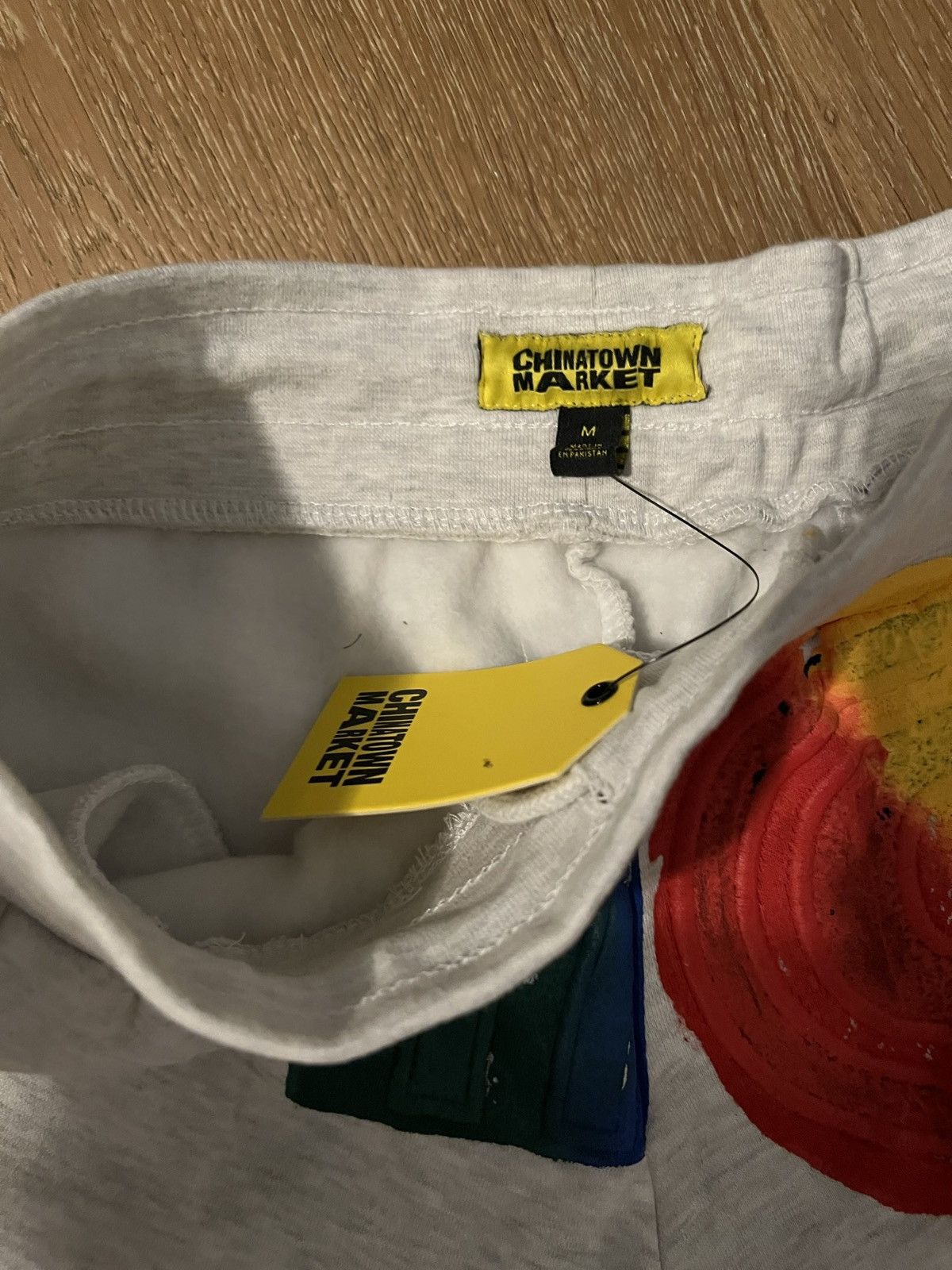 Market Chinatown Market Painted Letters Sweatpants Size US 33 - 3 Thumbnail