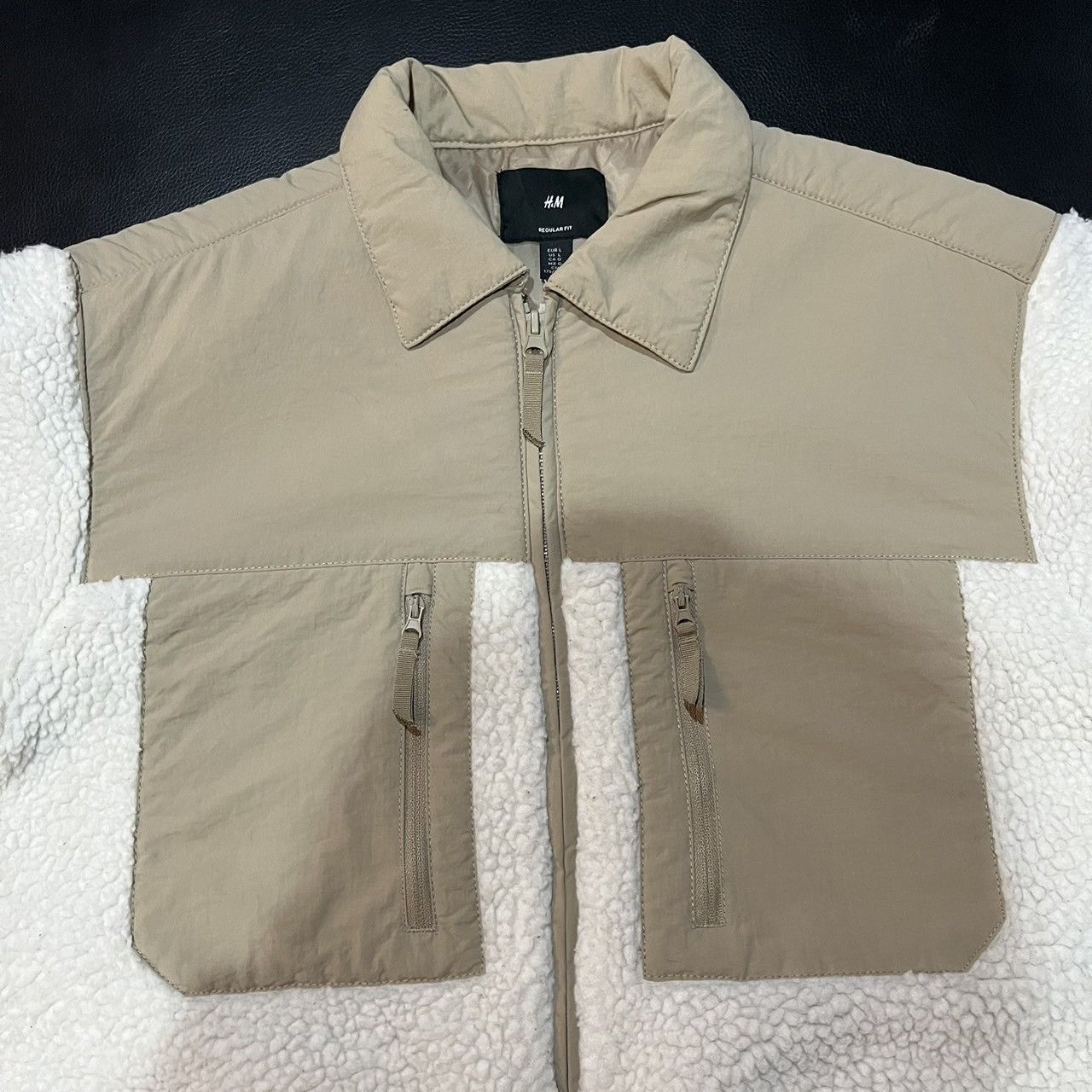 H&M × Japanese Brand h&m regular fit teddy overshirt Size US L / EU 52-54 / 3 - 10 Thumbnail