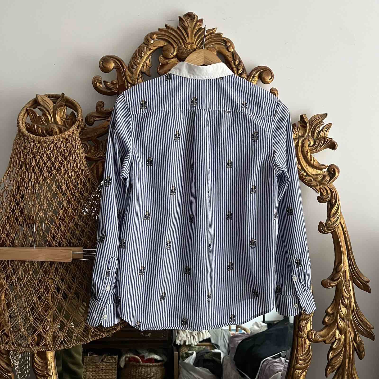 Polo Ralph Lauren Polo Ralph Lauren Shirt Bear Pajama Sz S Size S / US 4 / IT 40 - 2 Thumbnail
