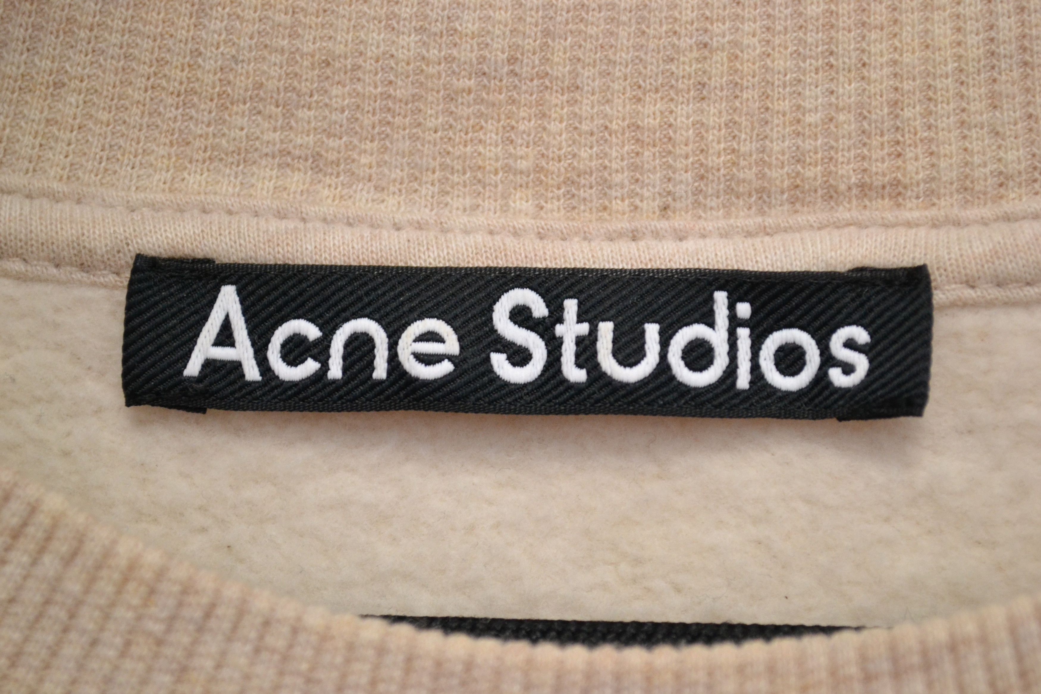 Acne Studios Acne Studios X-Ray Mushroom Beige Sweatshirt Size US M / EU 48-50 / 2 - 7 Thumbnail