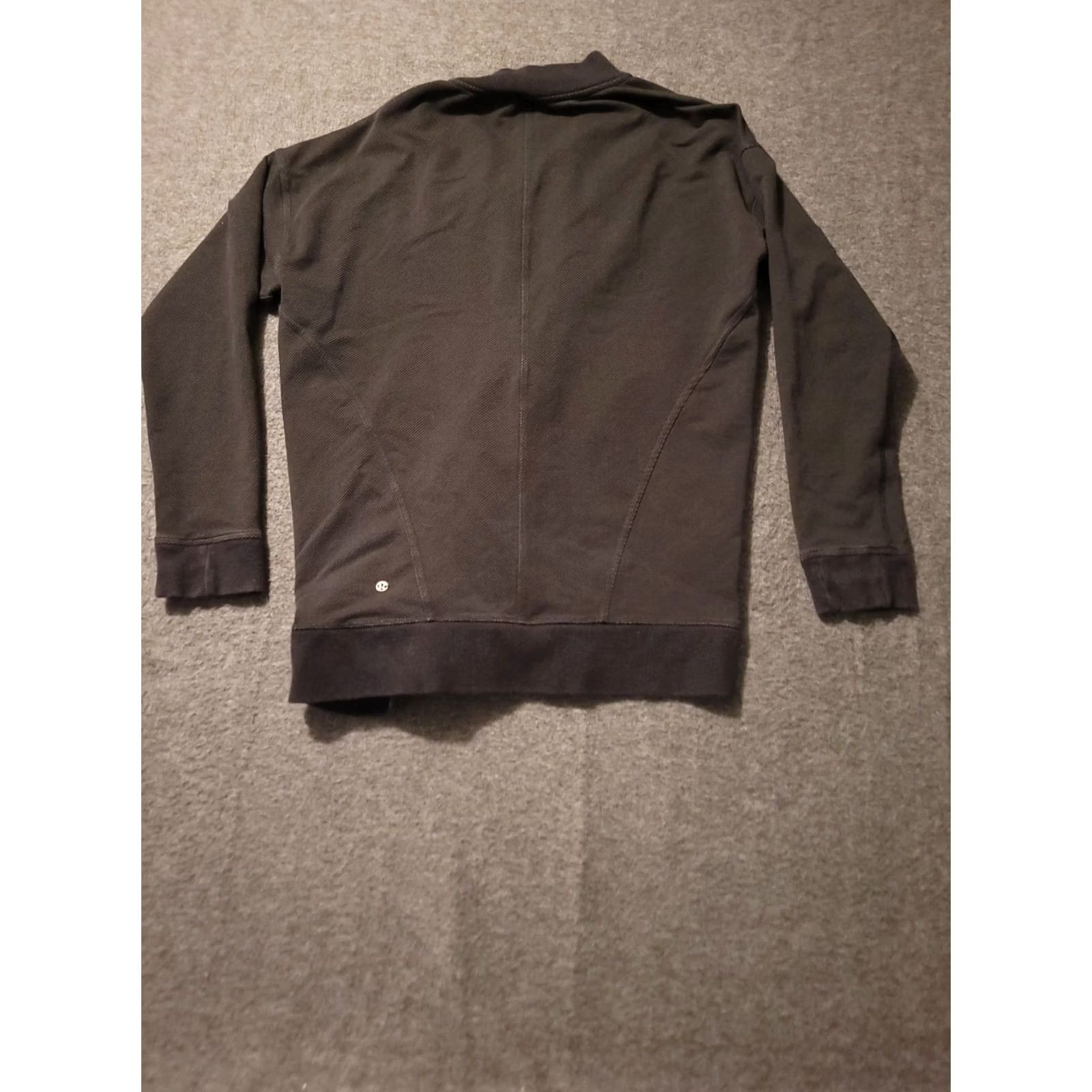 Lululemon Lululemon Athletica Jacket Women's 6 Full Zip Black/Gray Striped Pockets Active Shirt Hoodie? Size M / US 6-8 / IT 42-44 - 5 Thumbnail