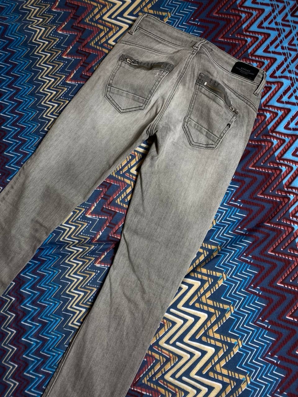 Replay × Vintage Vintage Replay Slim Skinny Denim Jeans Size 26" / US 2 / IT 38 - 19 Thumbnail