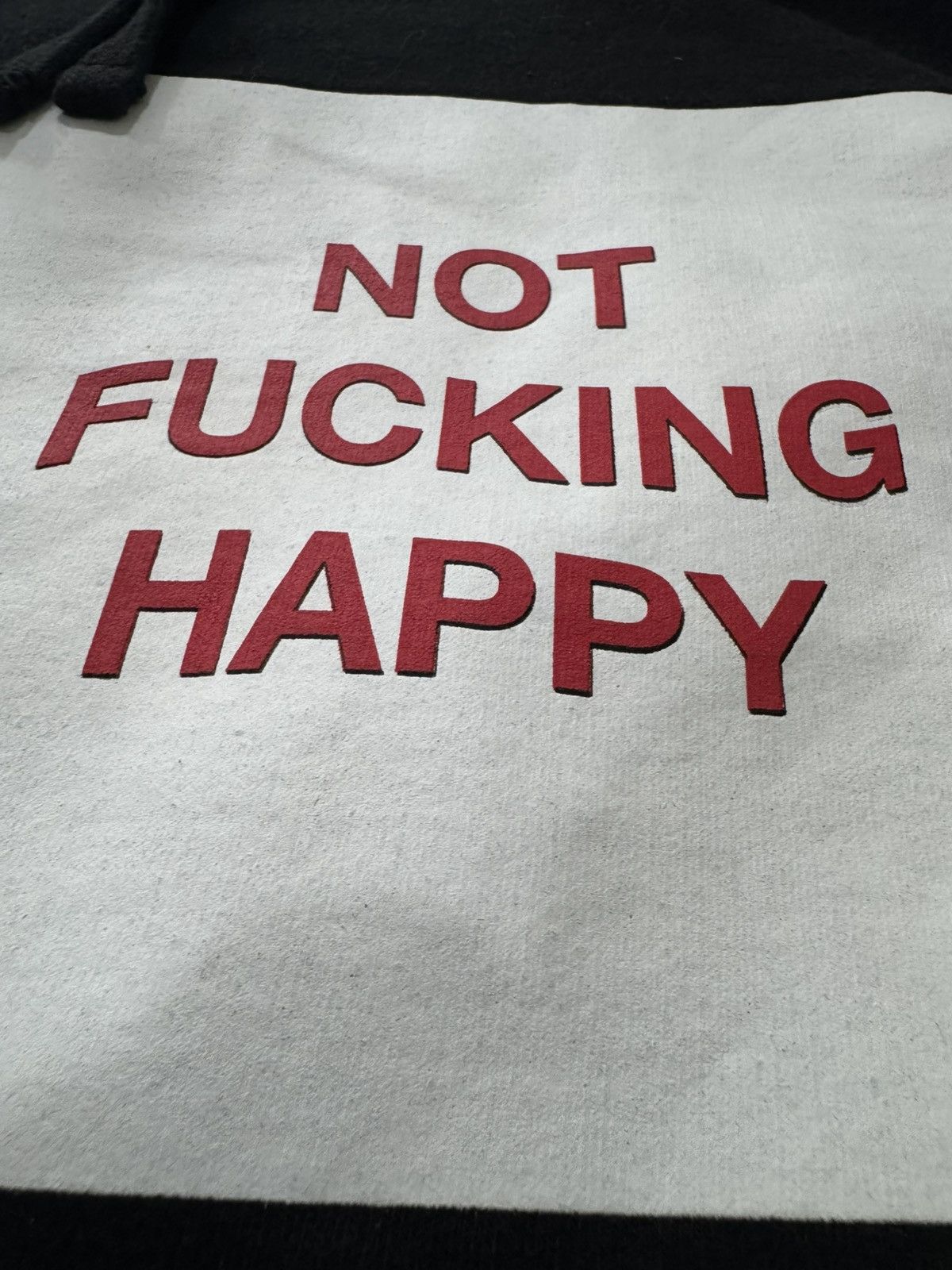 Anti Social Social Club Anti Social Social Club "NOT FUCKING HAPPY" Hoodie Size US L / EU 52-54 / 3 - 2 Thumbnail