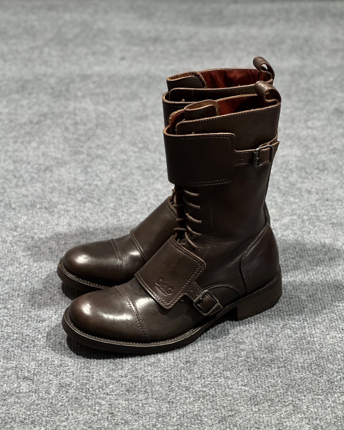 Dolce & Gabbana Dolce & Gabbana Brown Leather boot Size US 10 / EU 43 - 2 Thumbnail