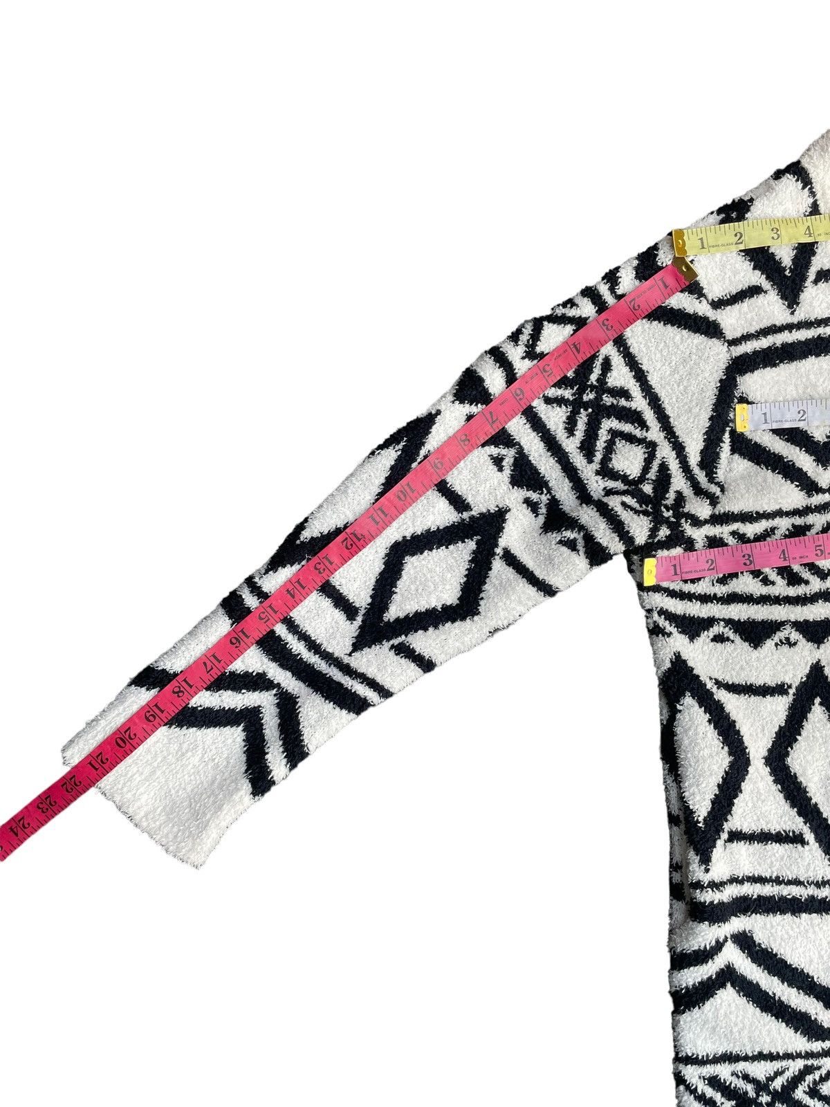 Designer Khalita Fleece Native Jacket Size L / US 10 / IT 46 - 11 Thumbnail