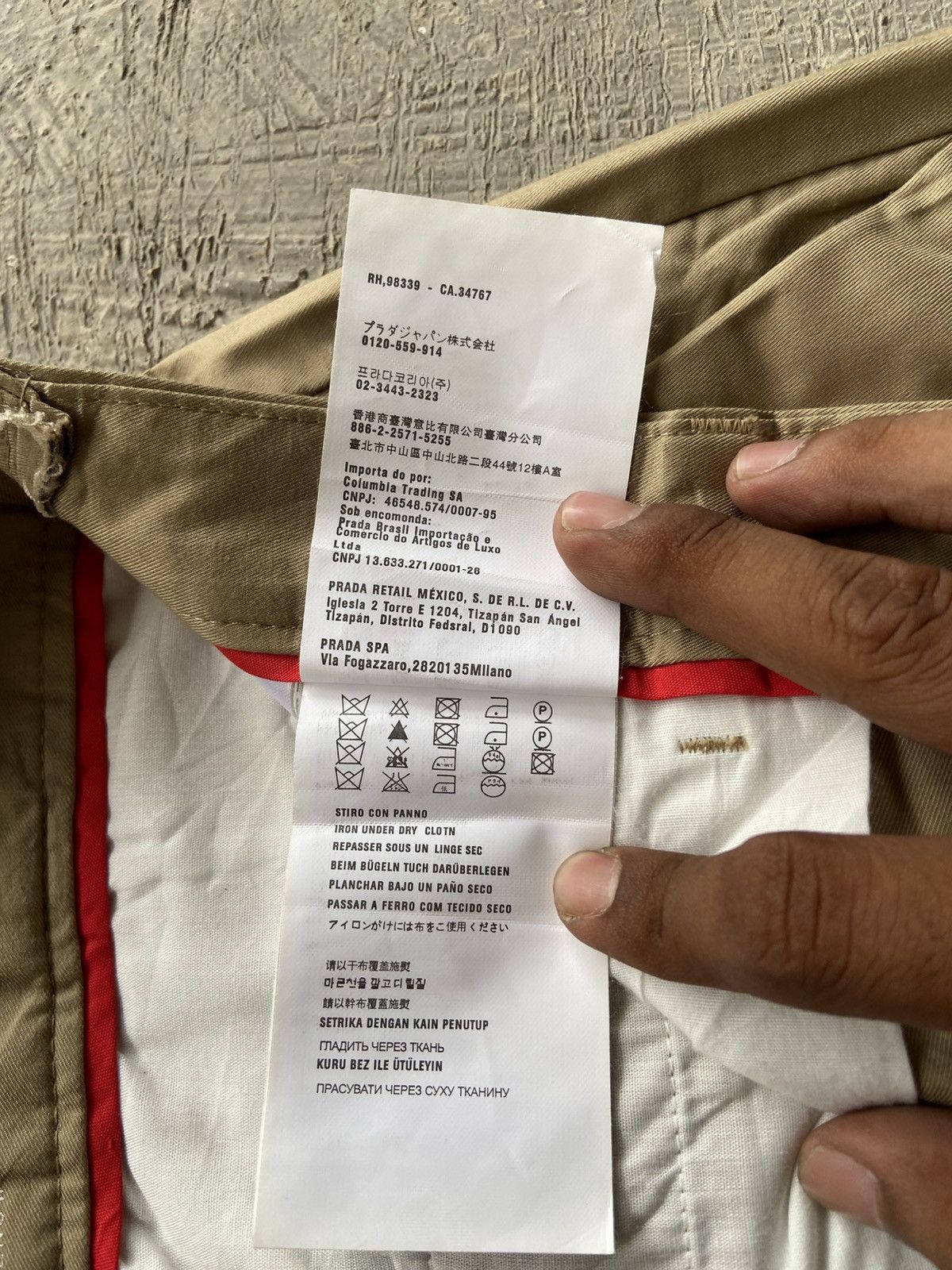 Prada SS24 Prada Milano - Premonition Chinos Pants Size US 30 / EU 46 - 9 Thumbnail