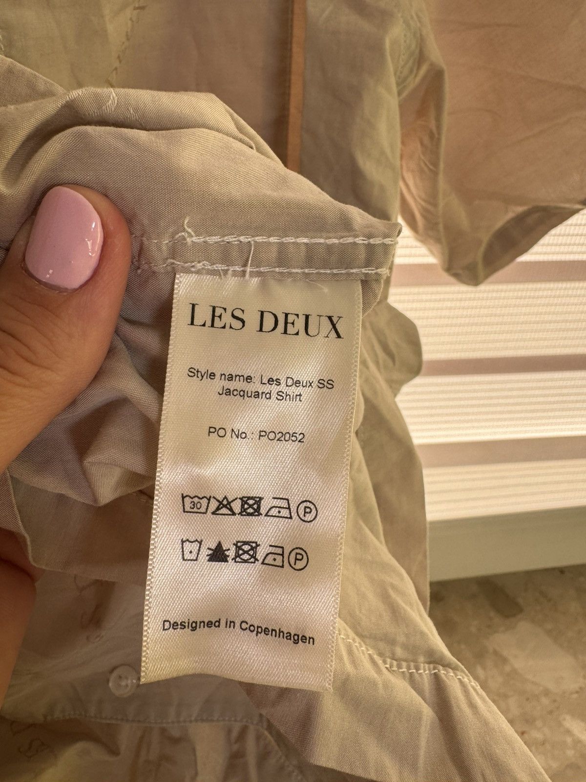Les Deux Les Deux shirt L beige Size US L / EU 52-54 / 3 - 5 Thumbnail