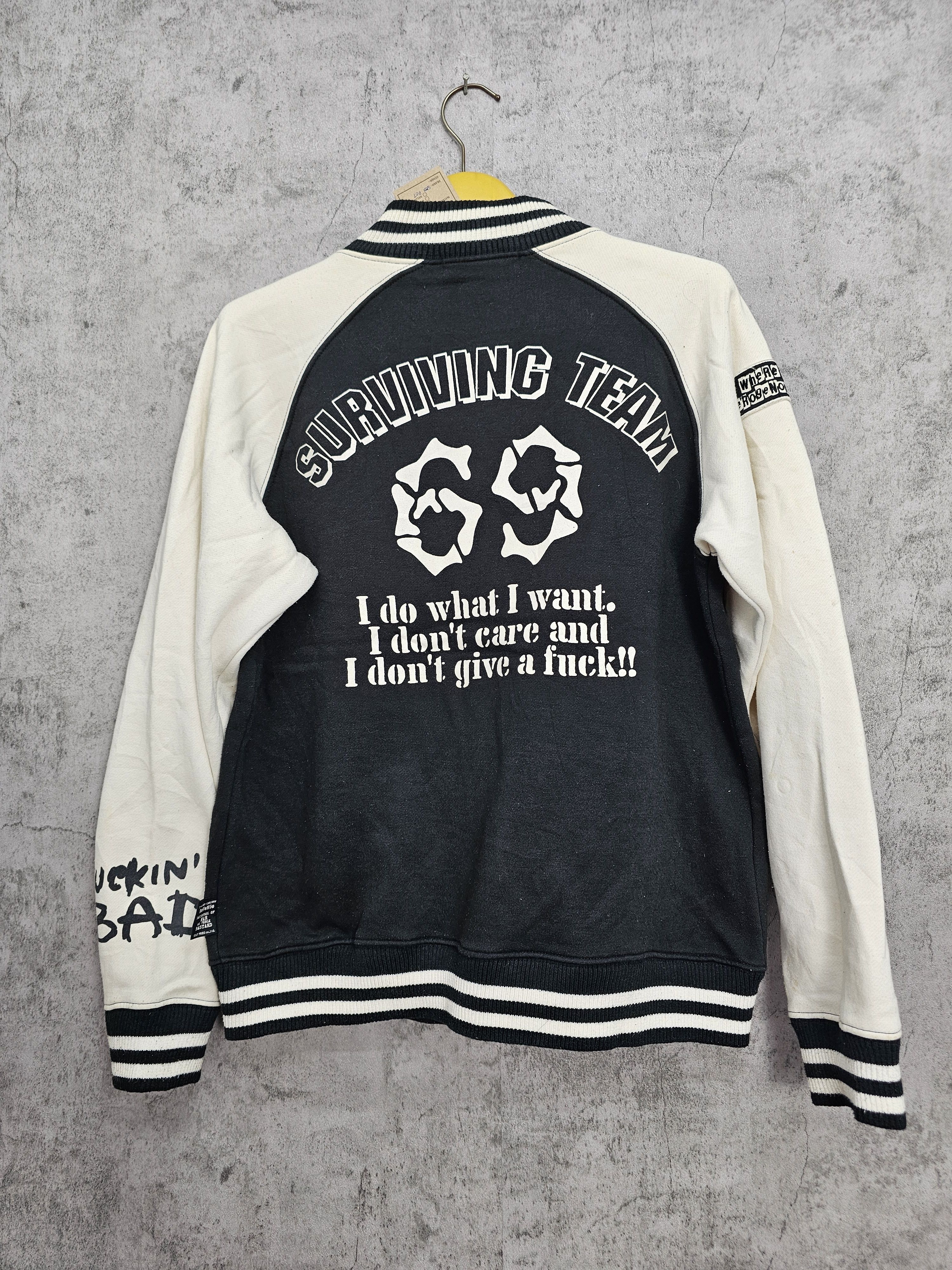If Six Was Nine SEX POT REVENGE For The Punk Bondage Varsity Jacket J0058 Size US M / EU 48-50 / 2 - 2 Thumbnail