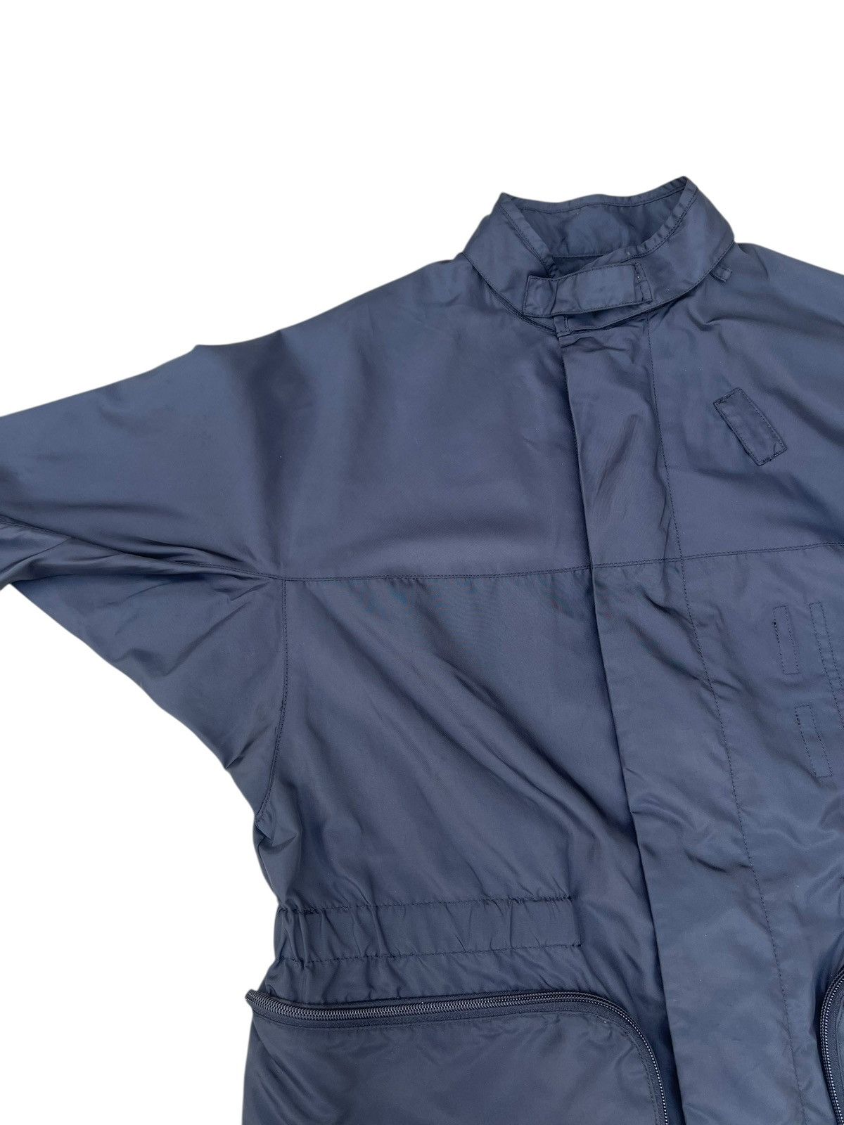DKNY Vintage 2000s Y2K DKNY Black Tactical Nylon Jacket Size US L / EU 52-54 / 3 - 4 Thumbnail