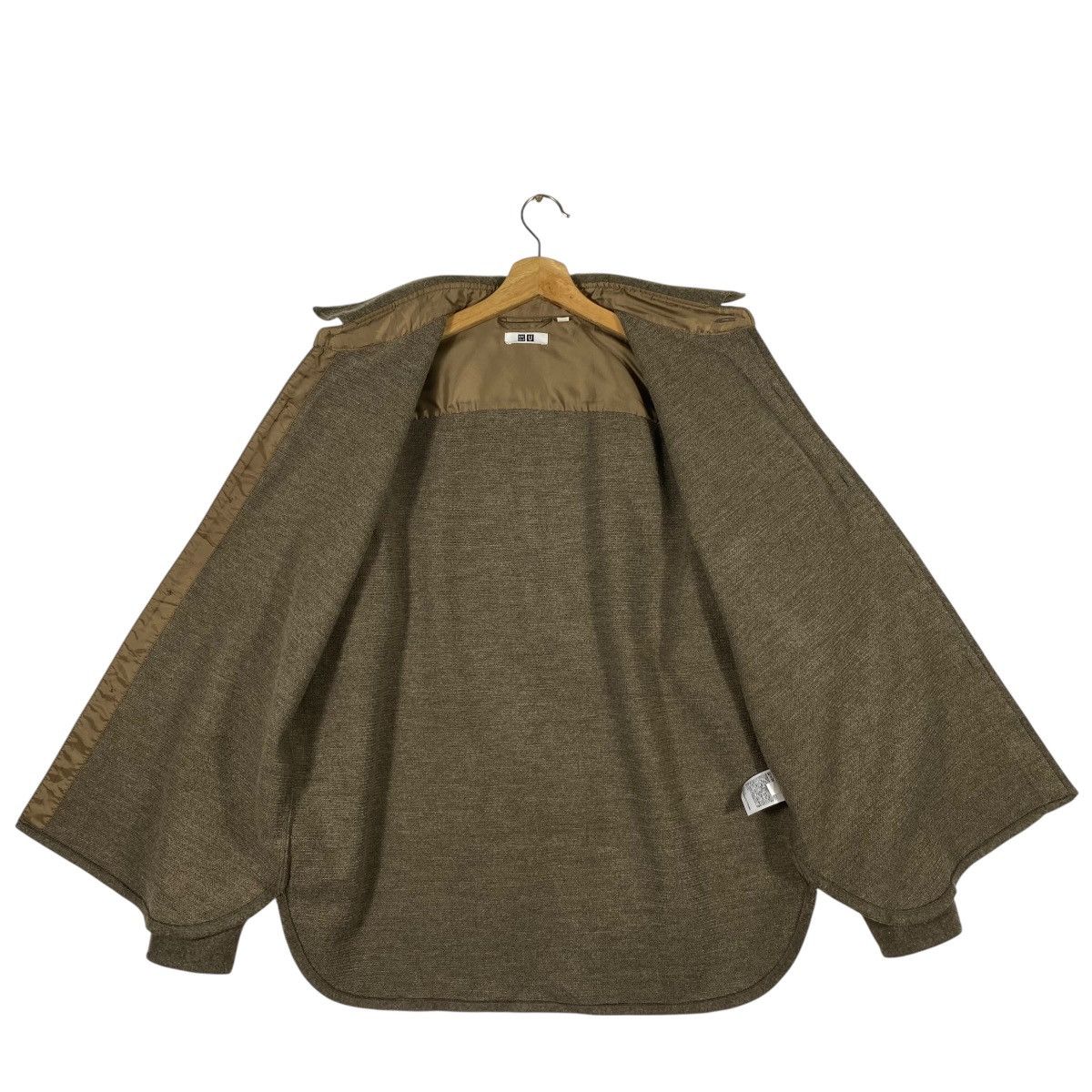 Lemaire × Uniqlo Christophe Lemaire X Japanese Brand Wool Shirt Button Size US L / EU 52-54 / 3 - 5 Thumbnail