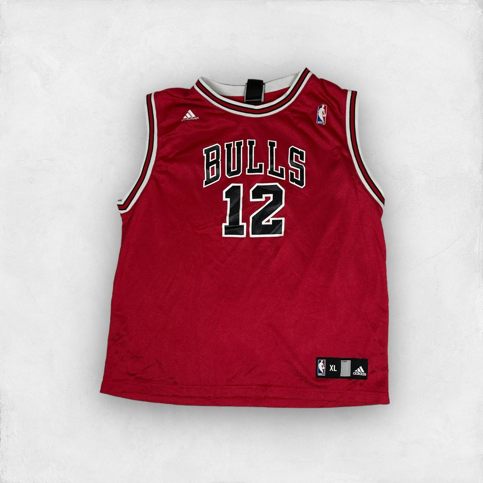 Adidas Adidas Red Chicago Bulls Kirk Hinrich 12 Jersey Size XL / US 12-14 / IT 48-50 - 1 Thumbnail