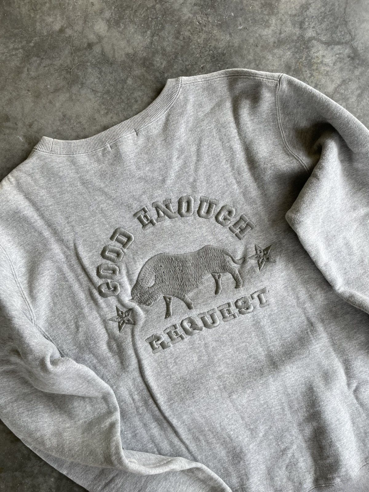 GOODENOUGH × Vintage VTG 90s Request Sweatshirt by Good Enough Size US L / EU 52-54 / 3 - 8 Thumbnail