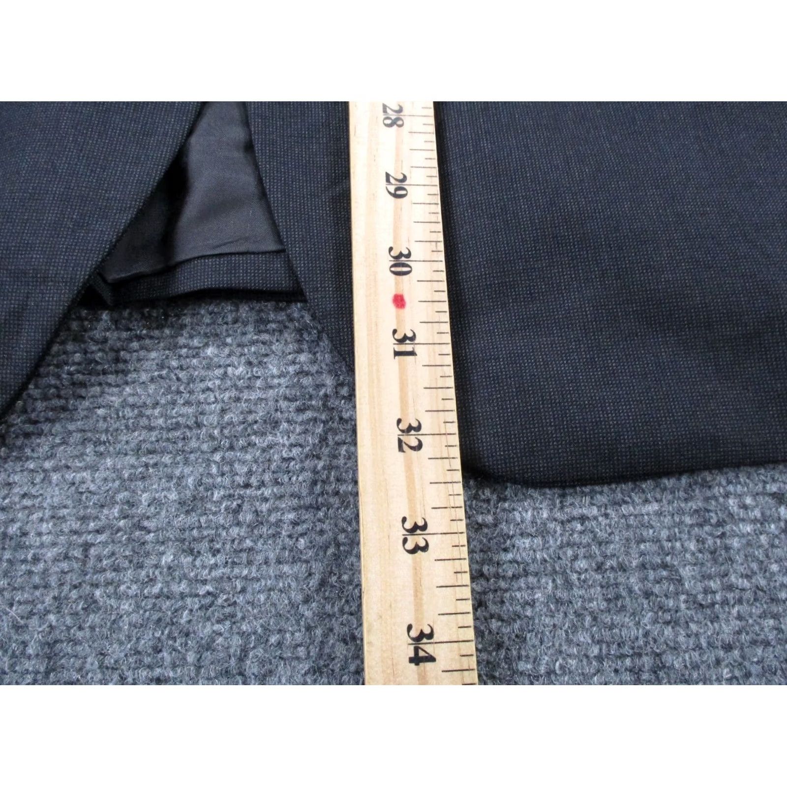 Brooks Brothers Brooks Brothers Blazer Gray Wool Vitale Barberis Canonico Sports Coat 46R Mens Size 46R - 4 Thumbnail