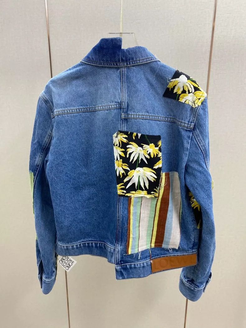 Loewe LOEWE Loose denim jacket Size S / US 4 / IT 40 - 2 Thumbnail