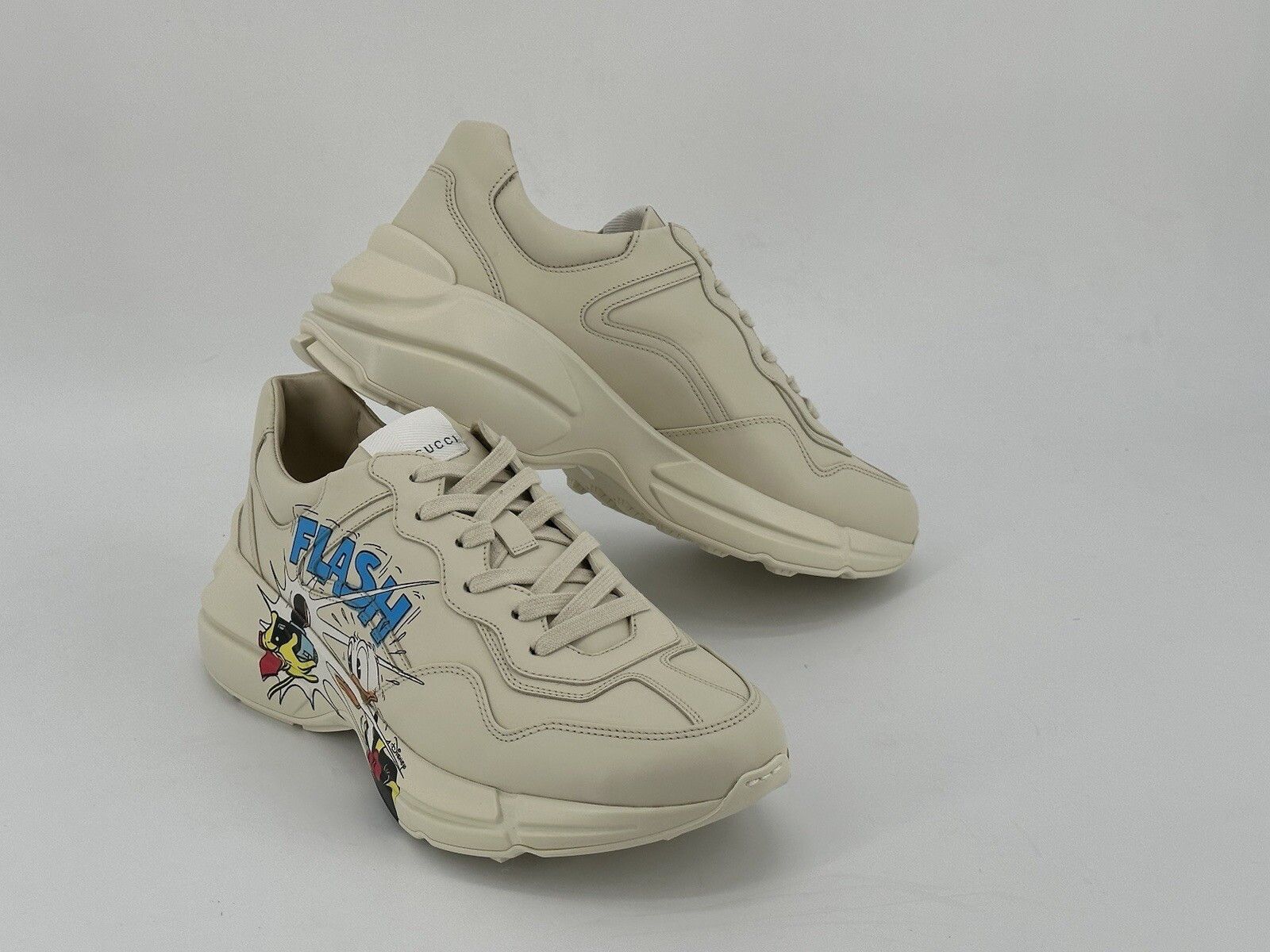 Gucci New Gucci Sneakers Rhyton Size-US-8 / UK-7 / EU-41 Size US 8 / EU 41 - 3 Thumbnail