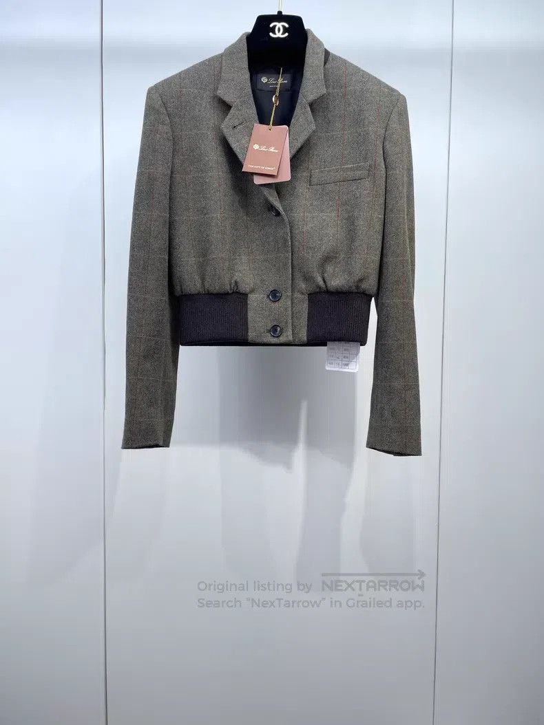 Loro Piana Loro Piana Retro plaid short jacket Size XS / US 0-2 / IT 36-38 - 1 Thumbnail