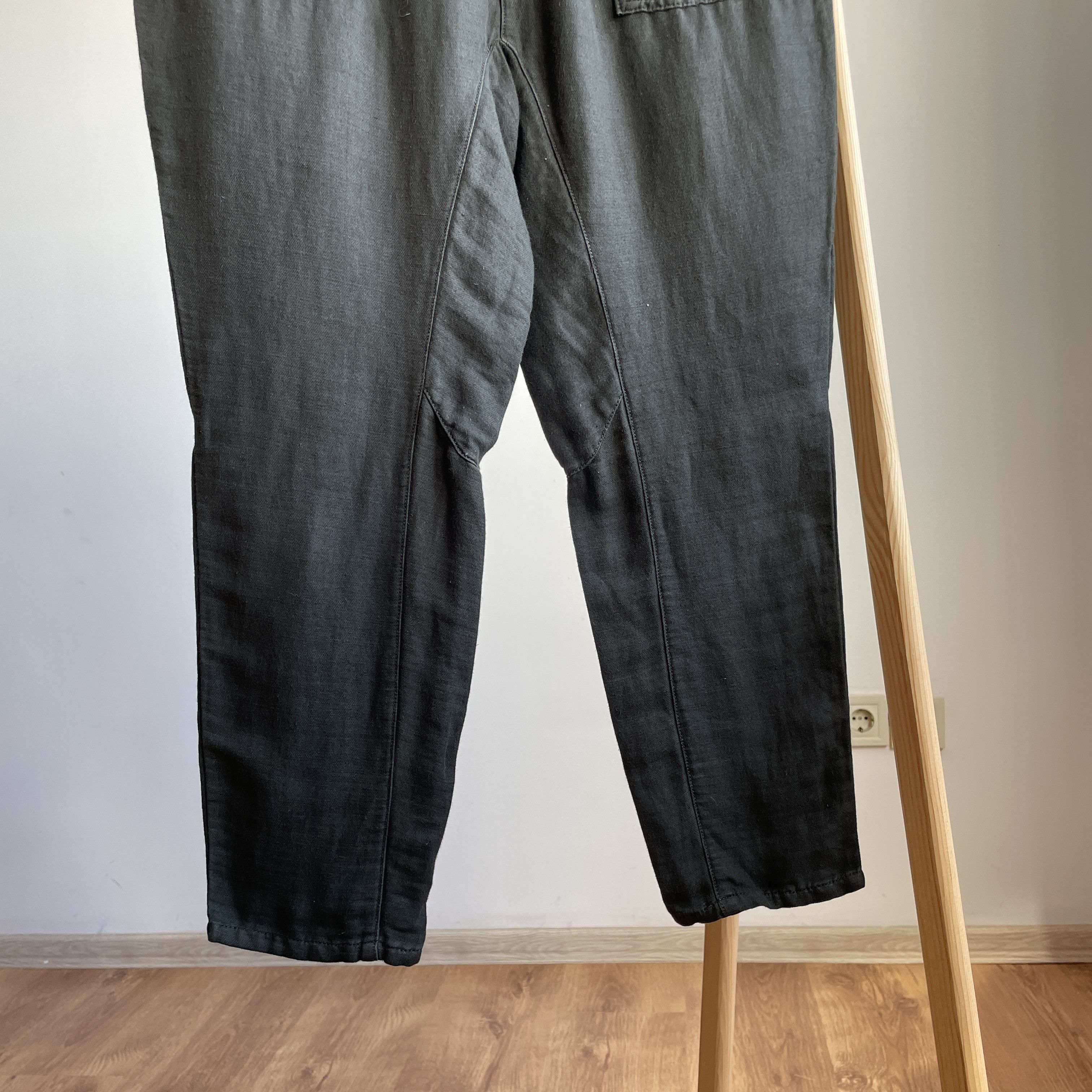 Free People Free People Paperbag Tapered Military Linen Cotton Pants Size 25" / US 0 / IT 36 - 7 Thumbnail