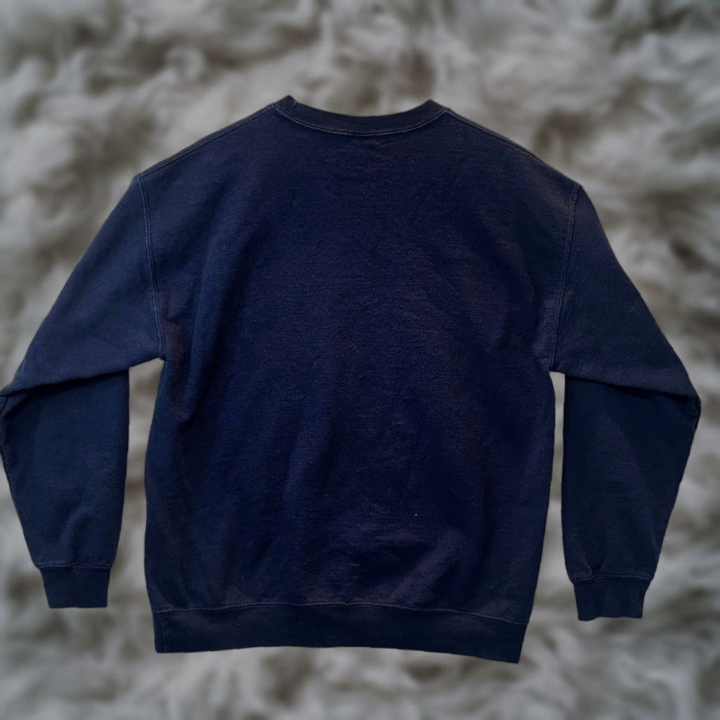 Spell Aftershock Sweatshirt Blue L Fleece Spell Out Logo Pullover Crewneck Casual Unisex Adults Long Sleeve Regular Size Large Historical Vintage No Size US L / EU 52-54 / 3 - 1 Thumbnail