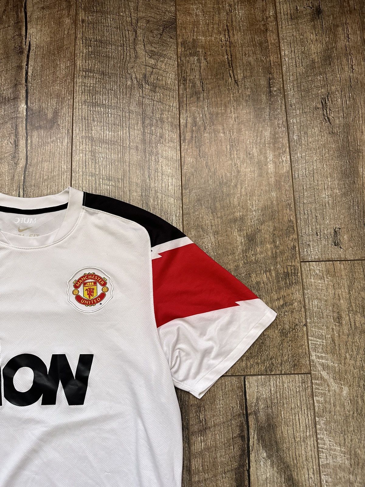 Nike 2010/11 Nike Manchester United FC Away Soccer Jersey Size US L / EU 52-54 / 3 - 2 Thumbnail
