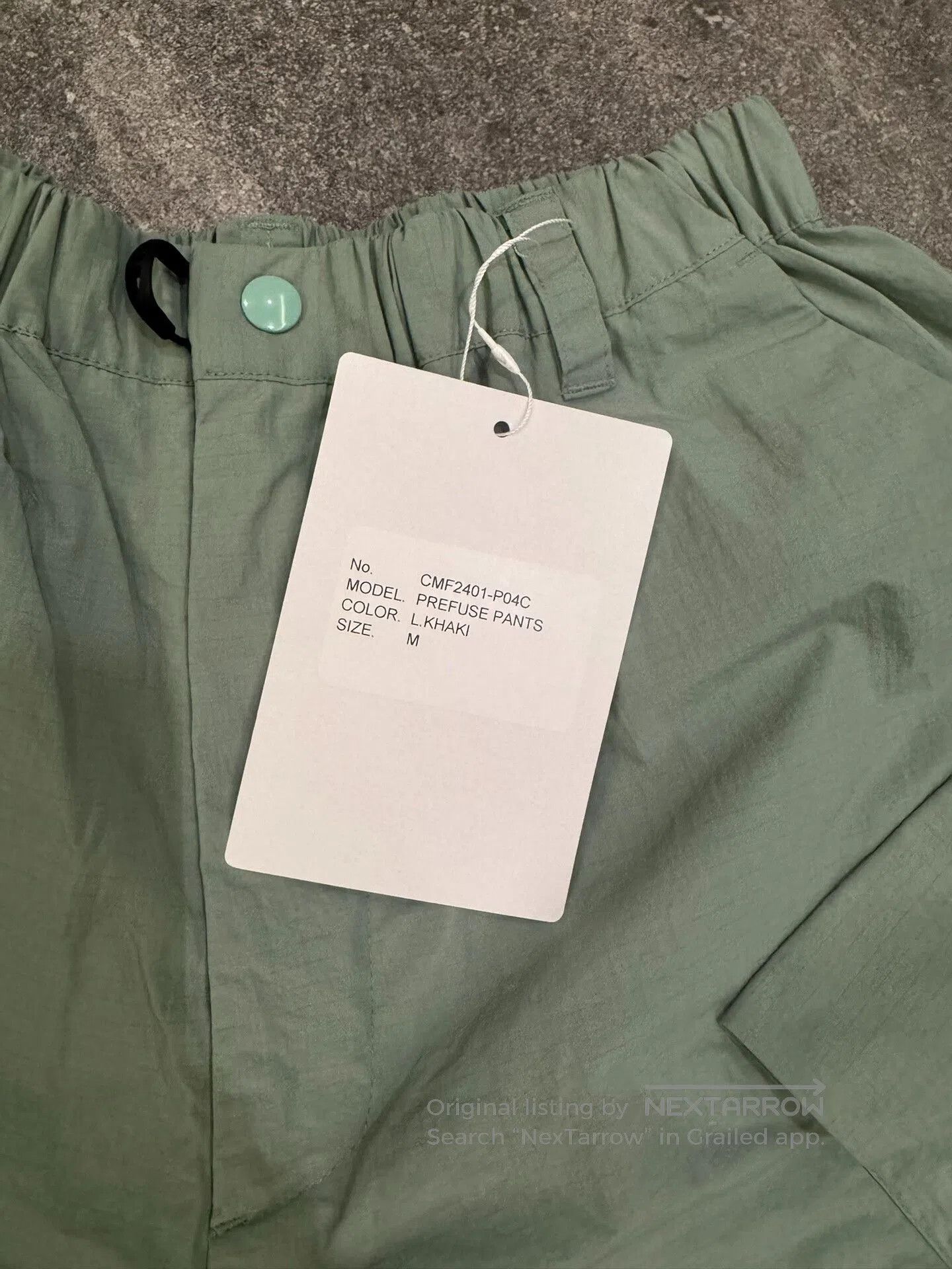 Japanese Brand Lightweight Khaki Outdoor Convertible Pants. Size US 26 / EU 42 - 4 Thumbnail