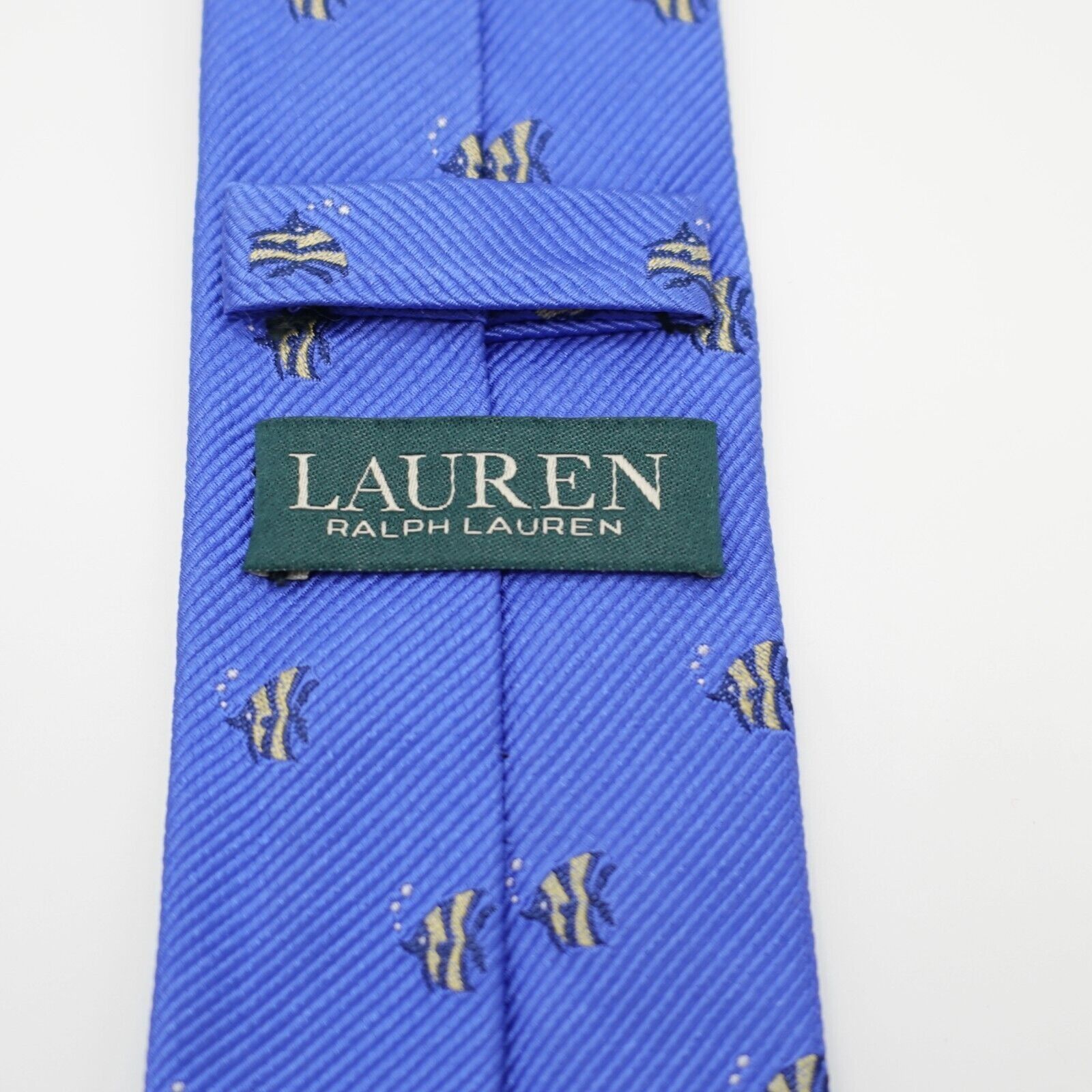 Lauren Ralph Lauren Lauren Ralph Lauren Woven Novelty Fish Blue Short Skinny Sil Size ONE SIZE - 3 Thumbnail