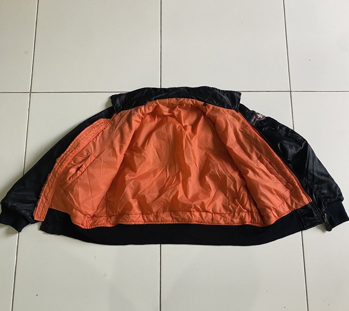 Other Vintage Reversible Us air force Black bomber Jackest Size US S / EU 44-46 / 1 - 2 Thumbnail