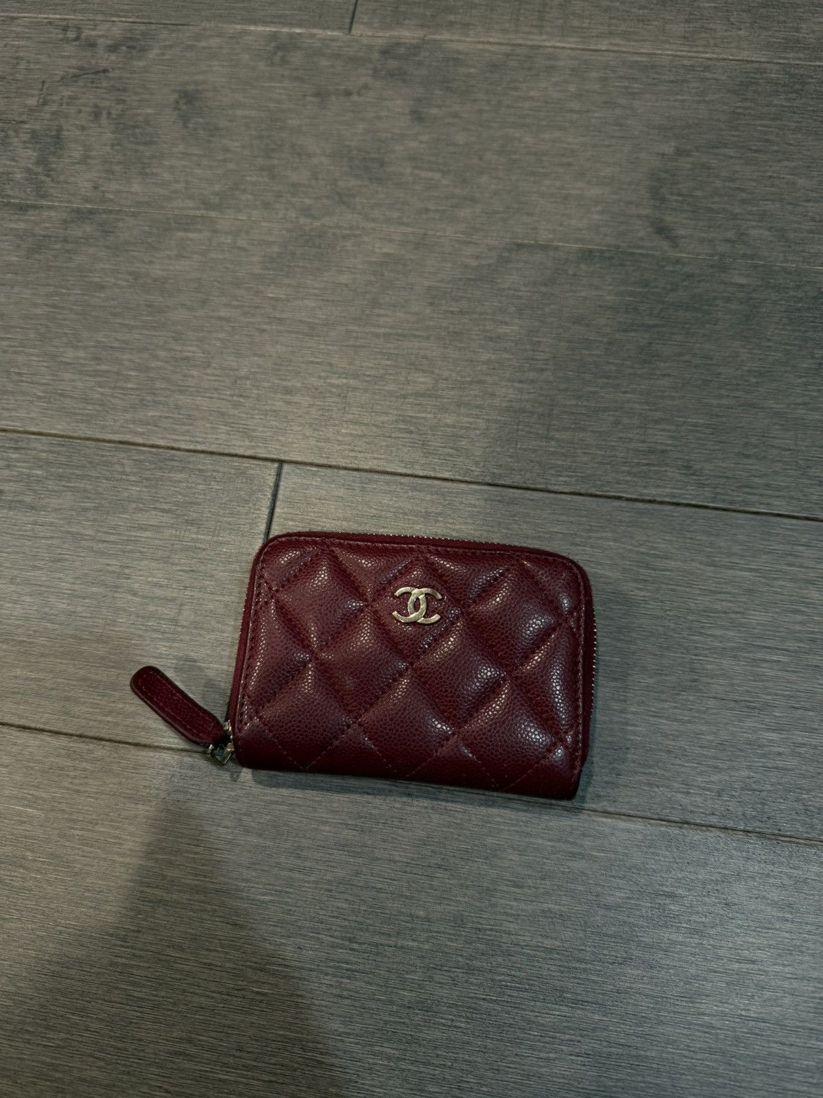 Chanel Channel wallet wine Size ONE SIZE - 1 Thumbnail