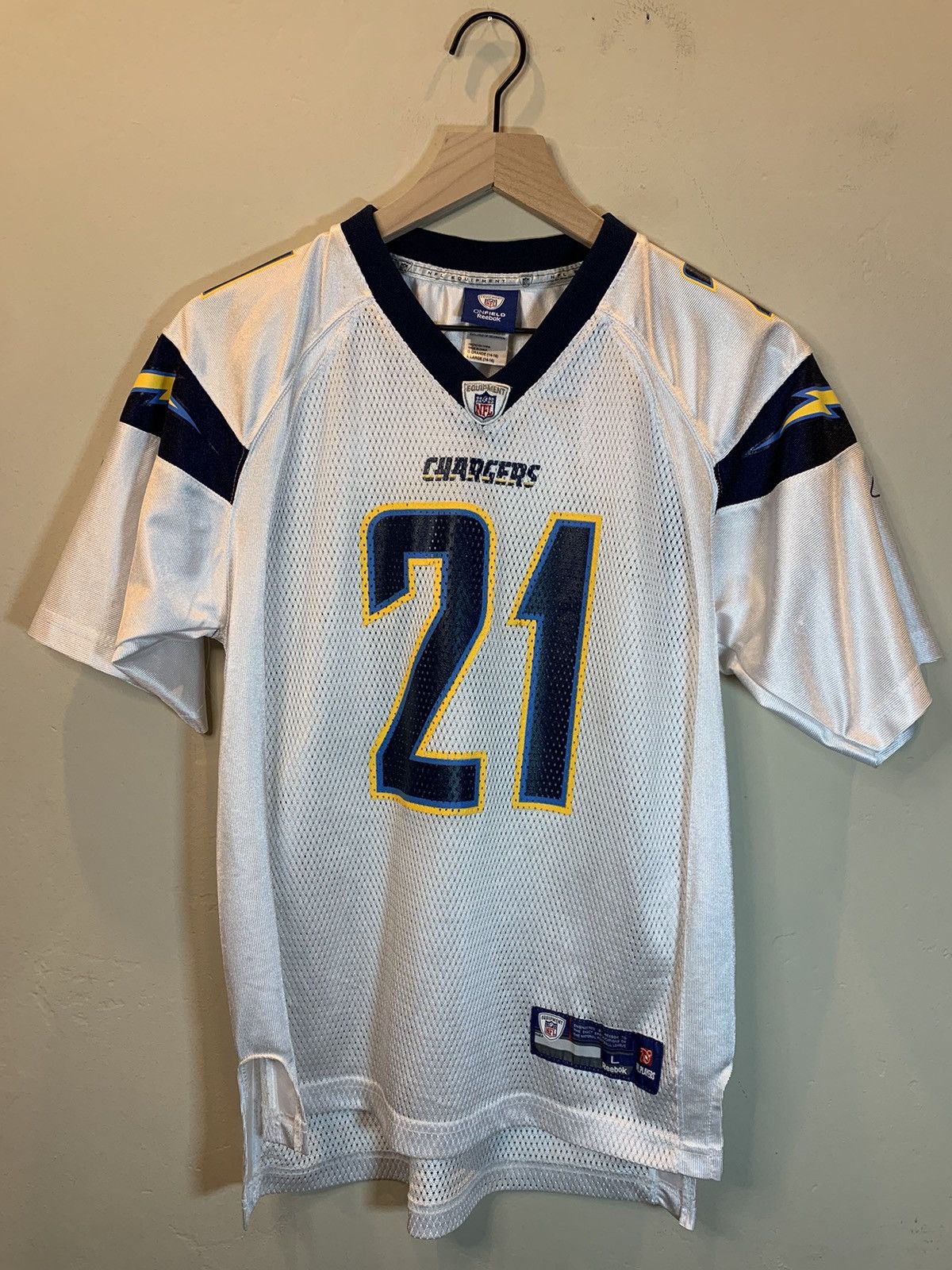 NFL × Reebok × Vintage *RARE* Vintage LaDanian Tomlinson San Diego Chargers Jersey Size US S / EU 44-46 / 1 - 1 Thumbnail
