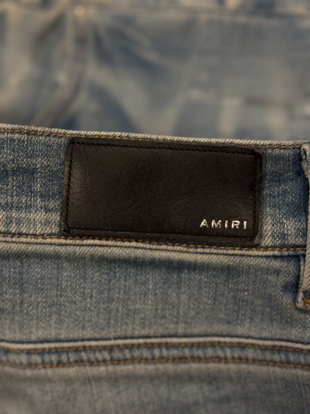 Amiri Amiri Jeans Orange Patch Size 30 Clean Condition 🧼 Size US 30 / EU 46 - 11 Thumbnail