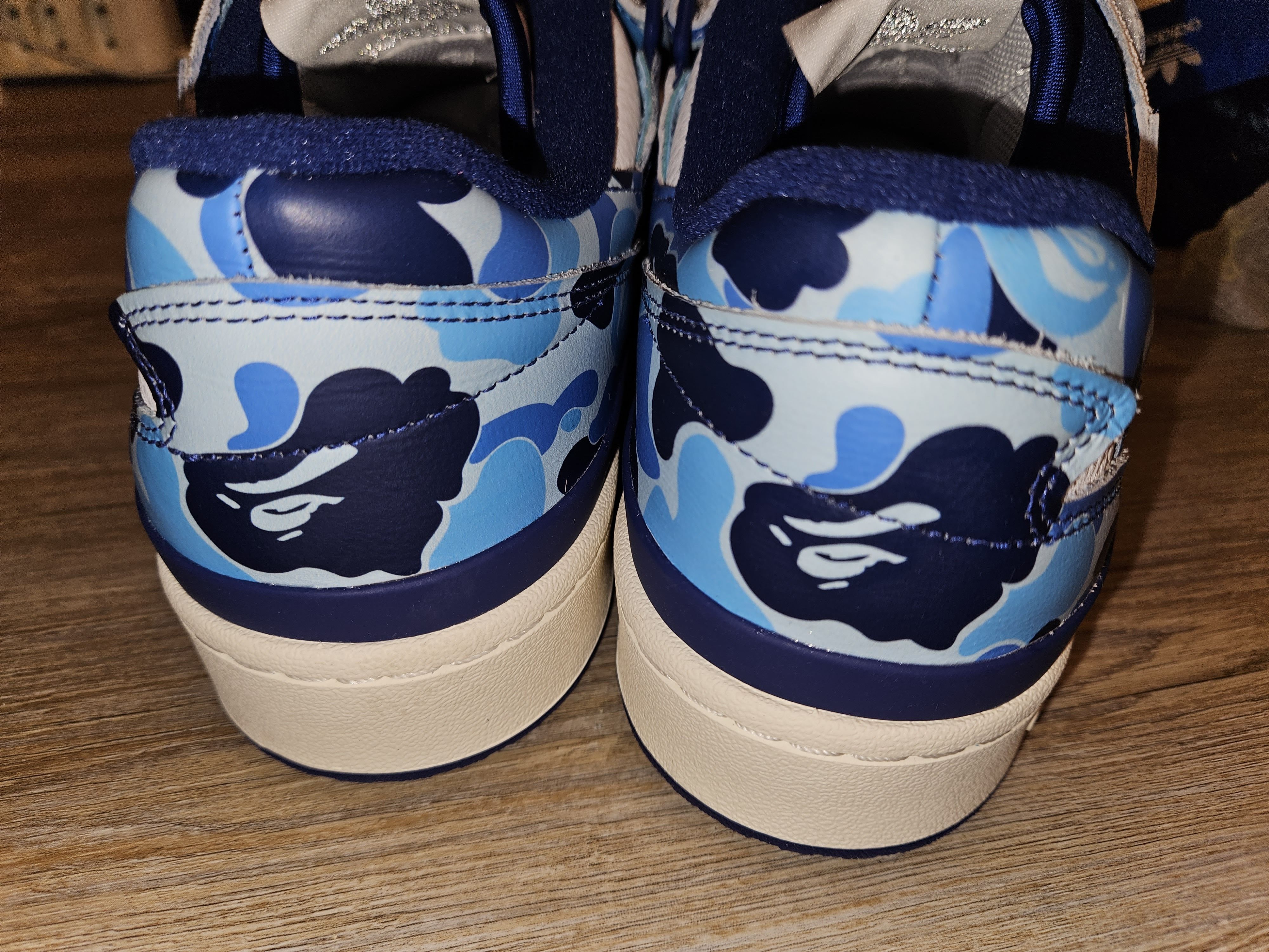 Adidas × Bape Bape x Adidas Forum Low 84 30th Anniversary Size US 11.5 / EU 44-45 - 7 Thumbnail