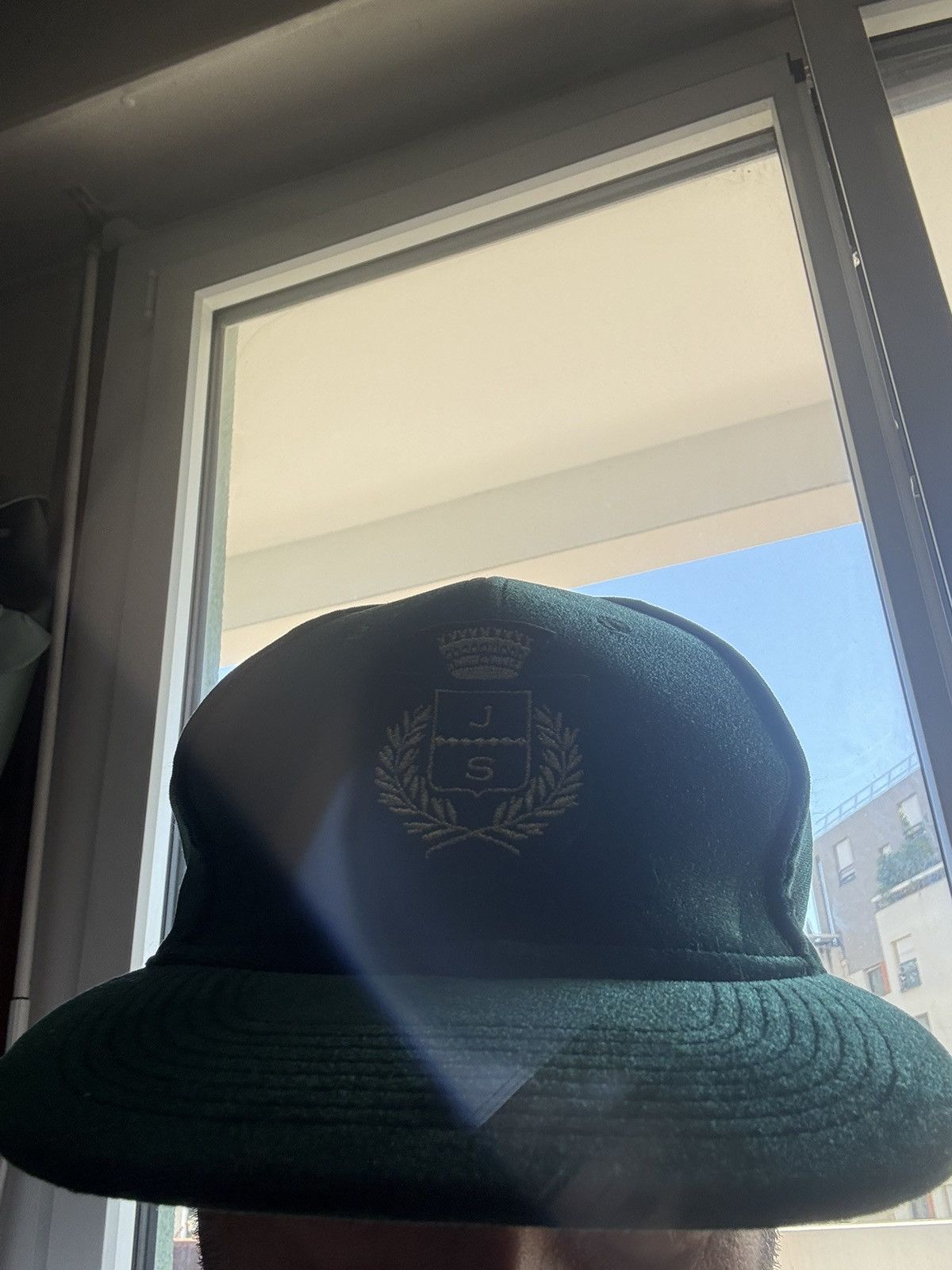JOSHUA SANDERS Green fir velvet Joshua Sander Cap Size ONE SIZE - 8 Thumbnail