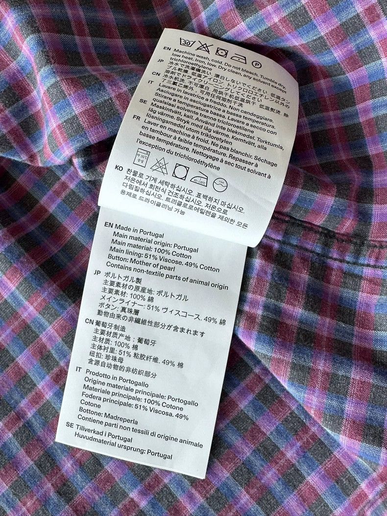 Our Legacy Our Legacy size48 Plaid shirts Size US M / EU 48-50 / 2 - 8 Thumbnail
