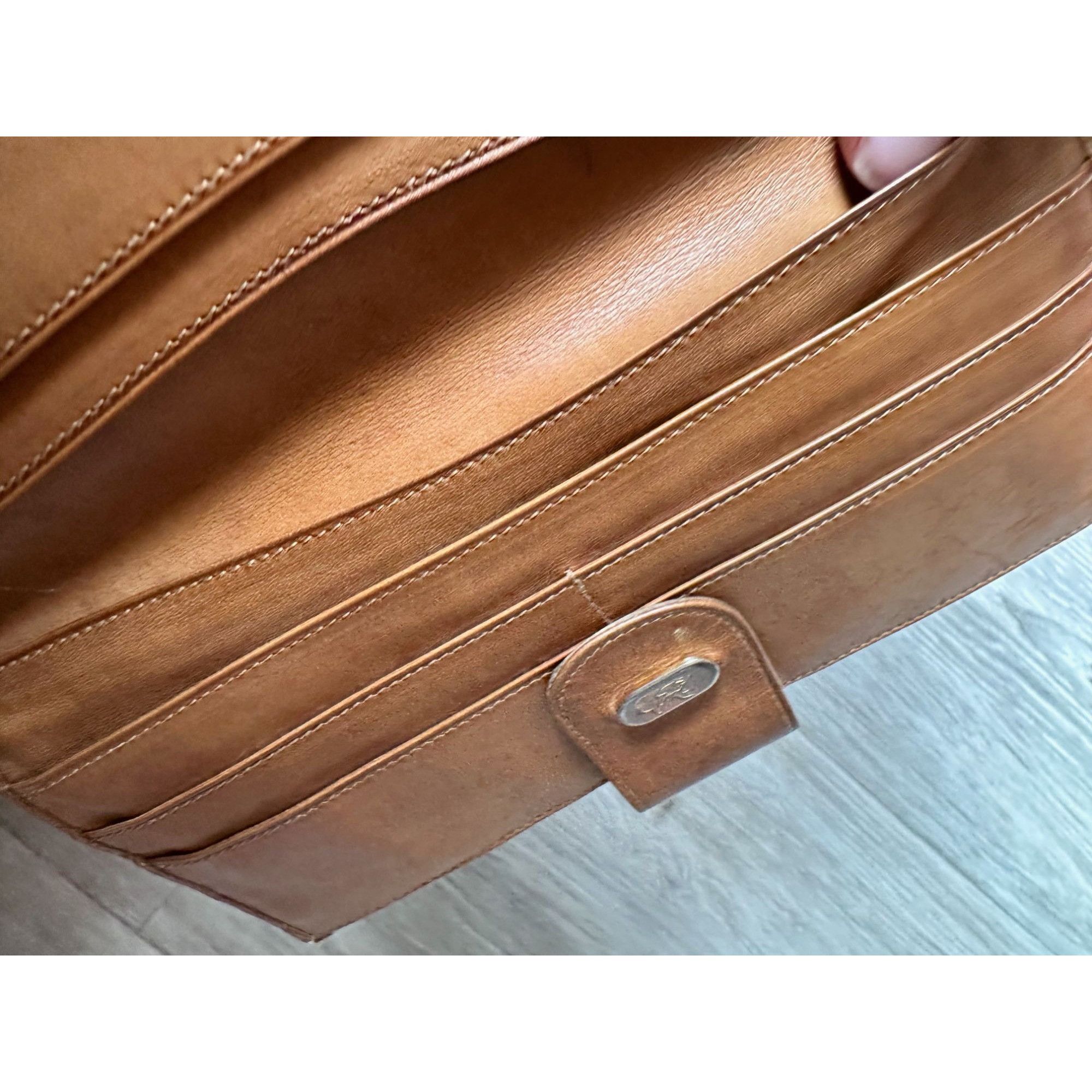 Celine CELINE Horse Carriage C Macadam PVC Long Bifold Wallet Purse Size ONE SIZE - 14 Thumbnail