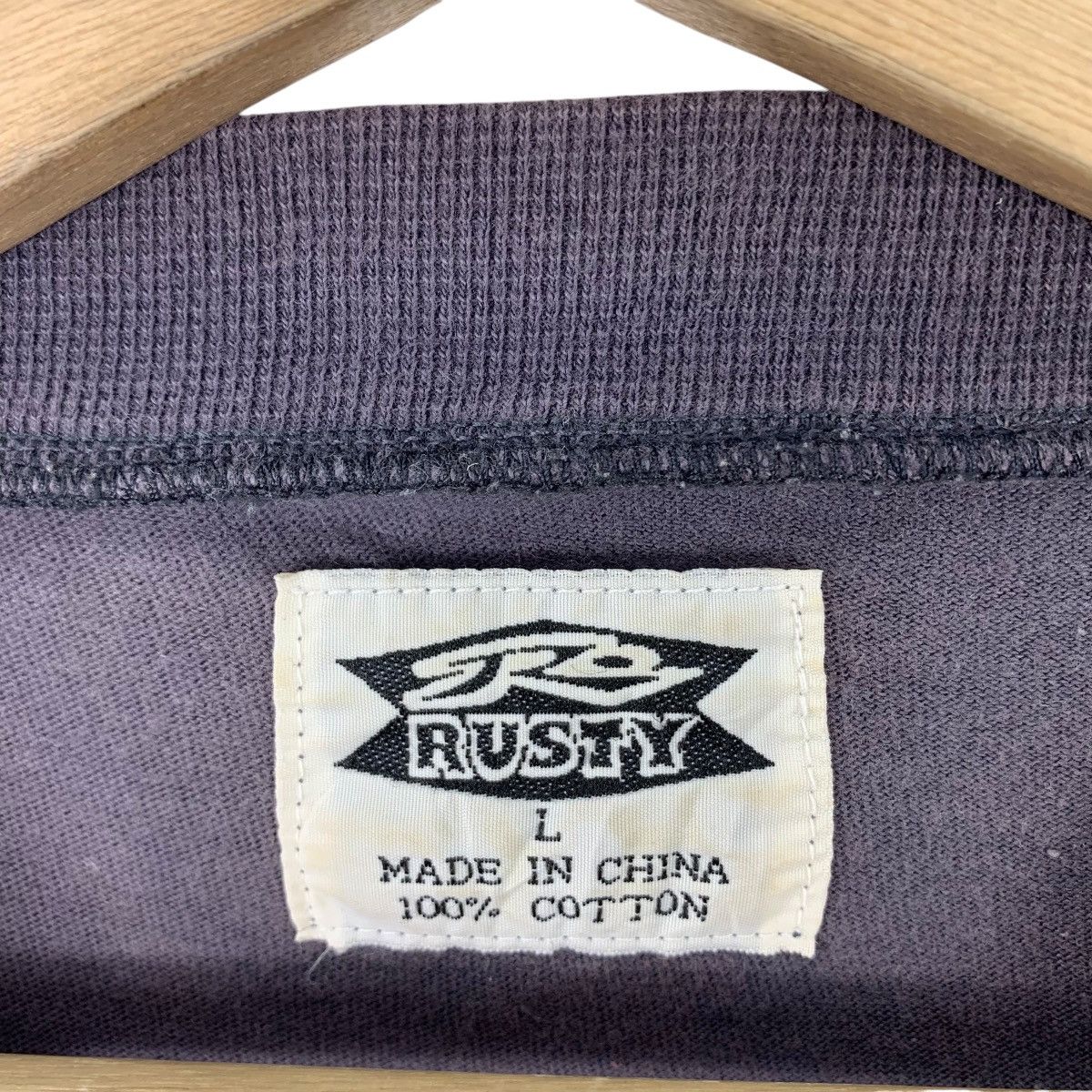 Rusty × Vintage Vintage RUSTY surfing flying fish back hit printed tee Size US L / EU 52-54 / 3 - 4 Thumbnail