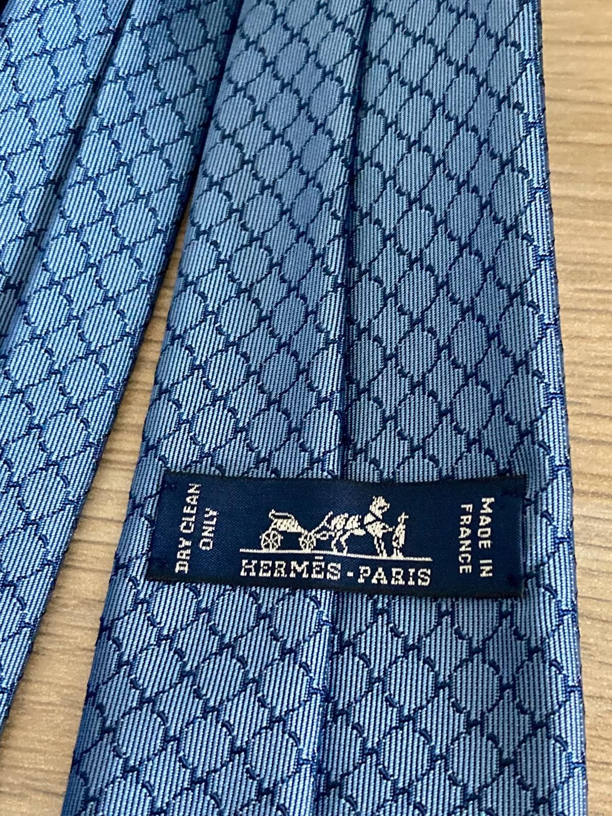 Hermes Hermes Tie Size ONE SIZE - 4 Thumbnail