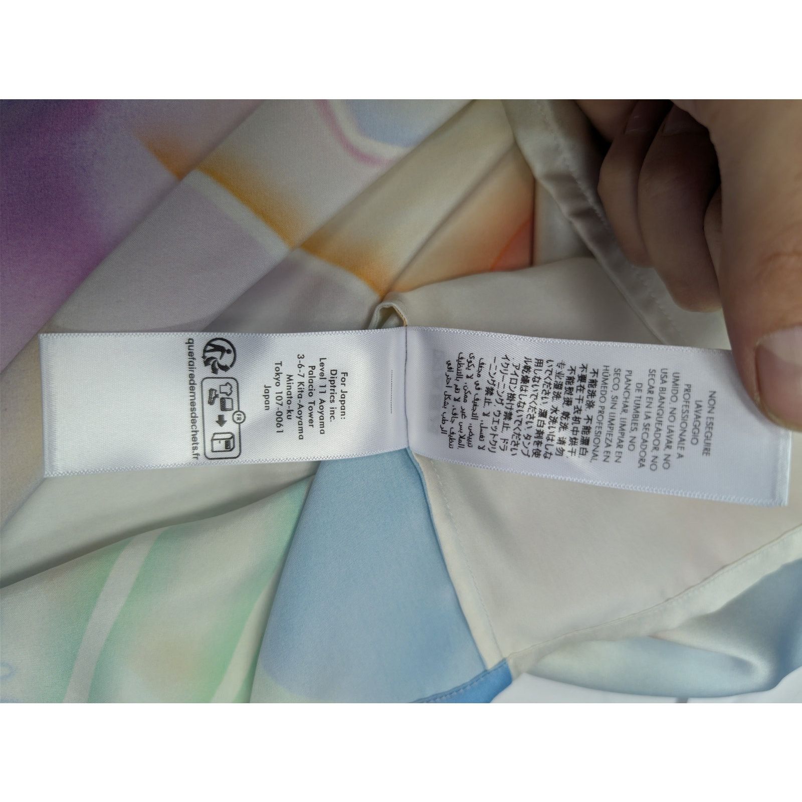 Casablanca o1rshd1 Silk Satin Cuban Collar Long Sleeve Shirt Multicolor Size US XL / EU 56 / 4 - 19 Thumbnail