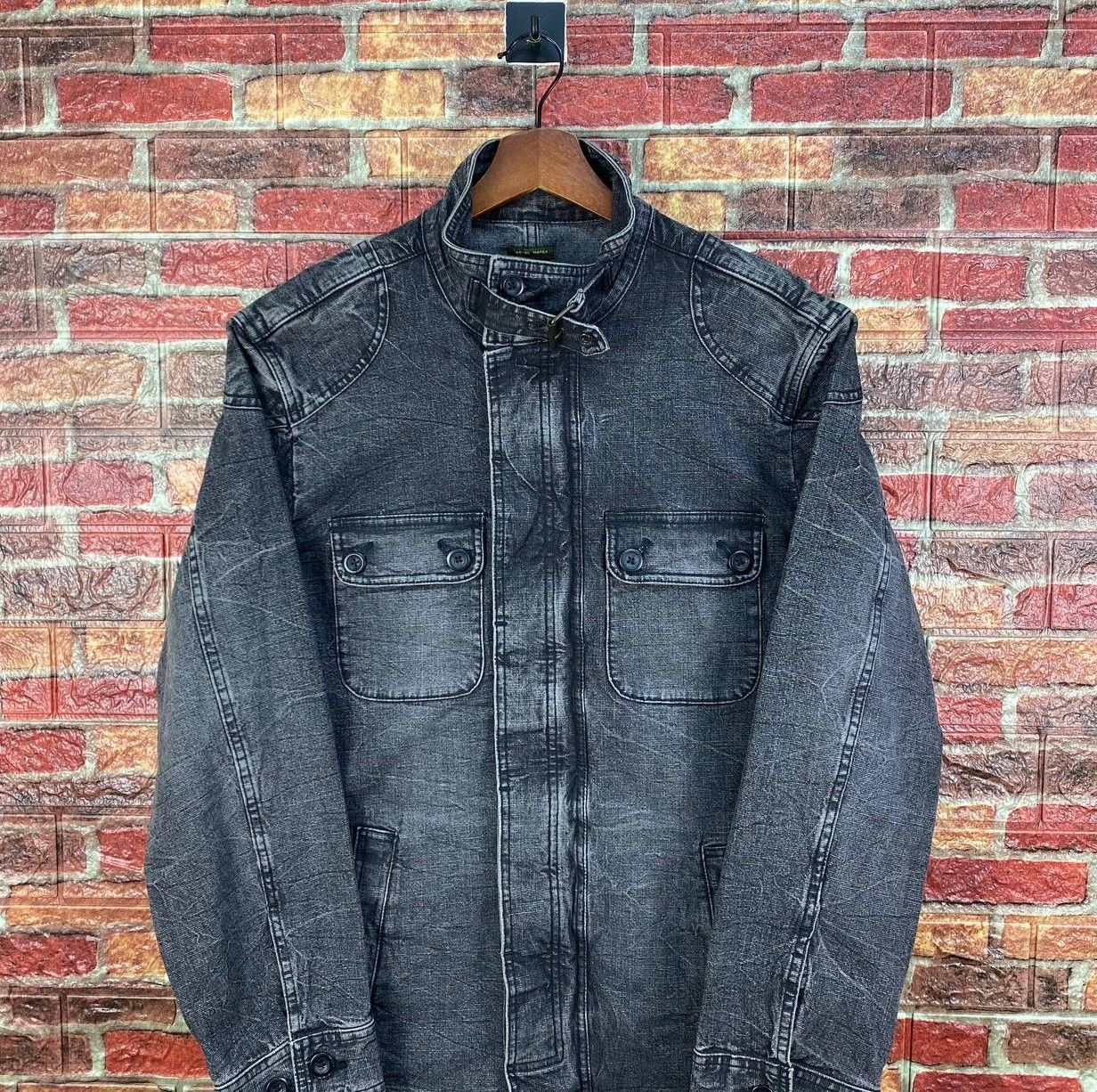 Japanese Brand RARE ROYAL HAREX AW1997 TOKYO DENIM CHORE JACKET VINTAGE Size US M / EU 48-50 / 2 - 3 Thumbnail