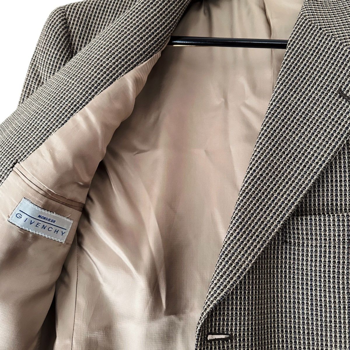 Givenchy Givenchy Monsieur Vintage Silk Sports Coat Suit Jacket XL Size 46R - 6 Thumbnail