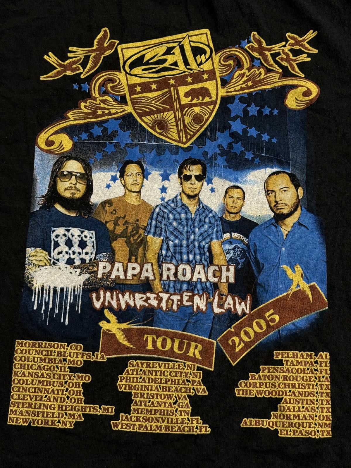 Other Vintage 311 Band T-shirt 2005 Dont Tread on Me Album Tour XL Size US XL / EU 56 / 4 - 5 Thumbnail
