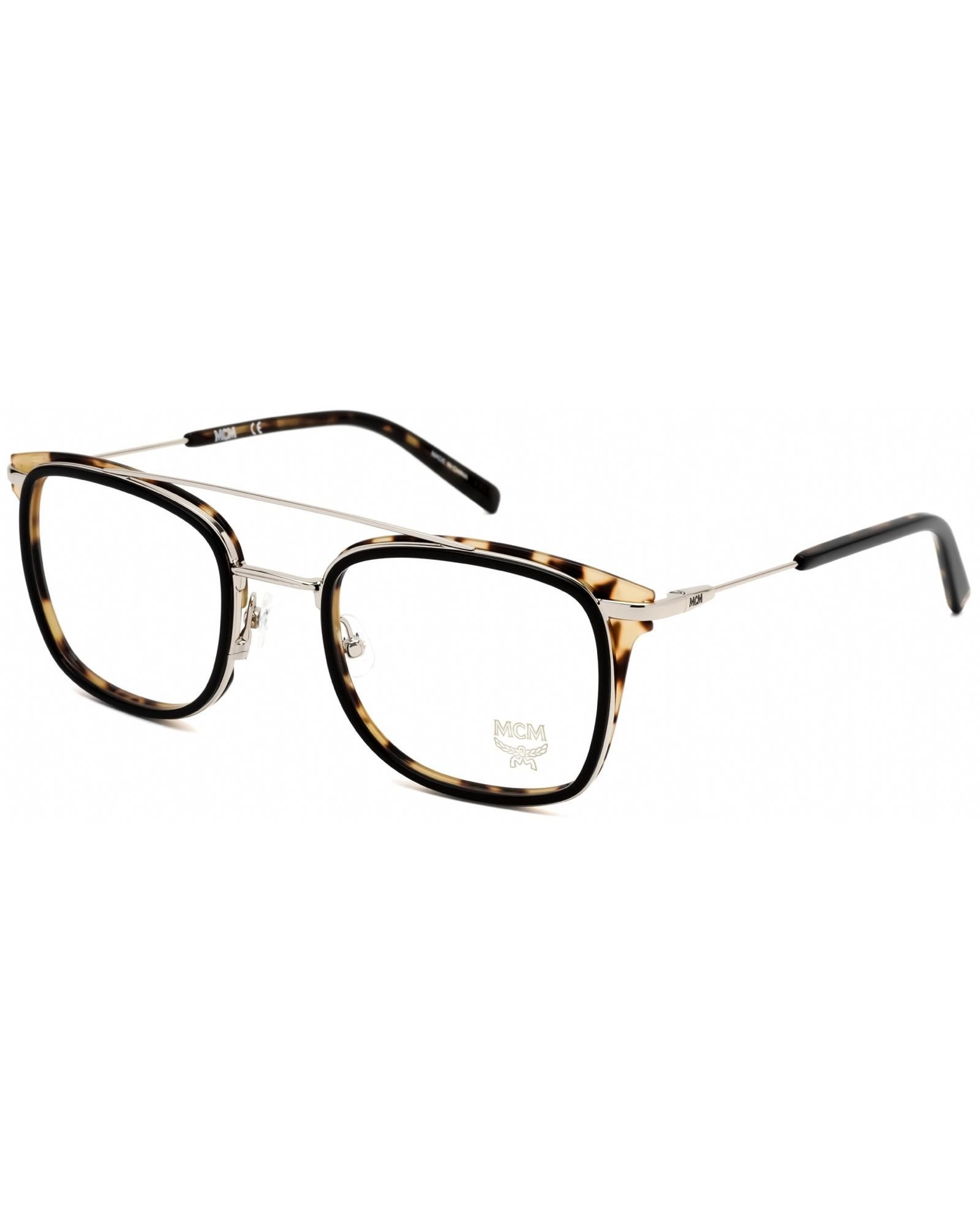image of MCM2145 Eyeglasses Black/havana / Clear Lens, Men's