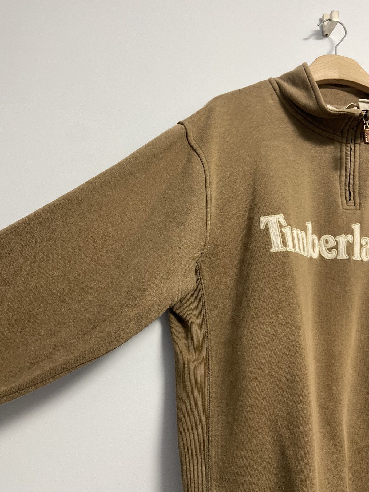 Timberland Timberland 1/3 zip Vintage y2k style Brown Size US L / EU 52-54 / 3 - 10 Thumbnail